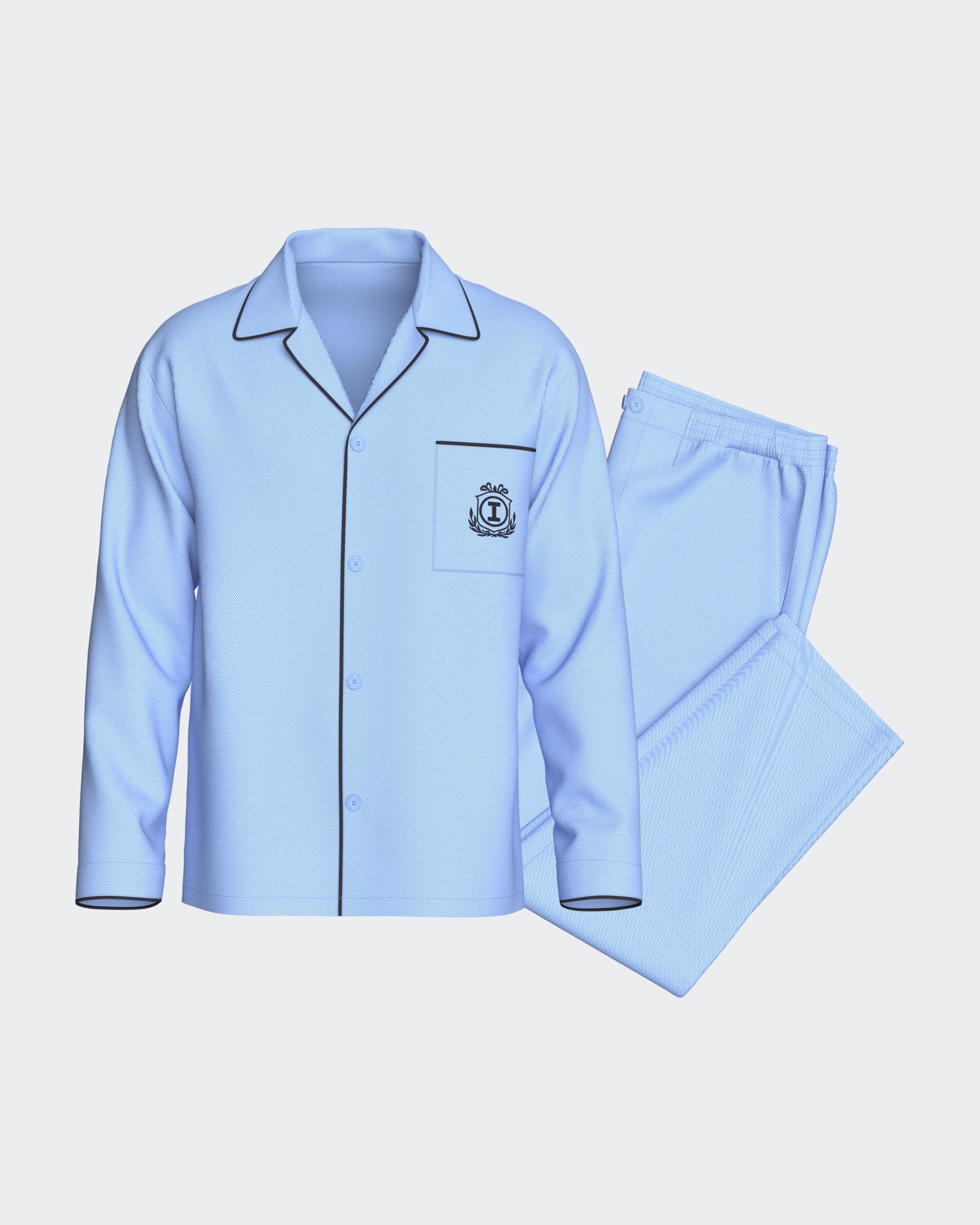 Gewebter Pyjama für Herren