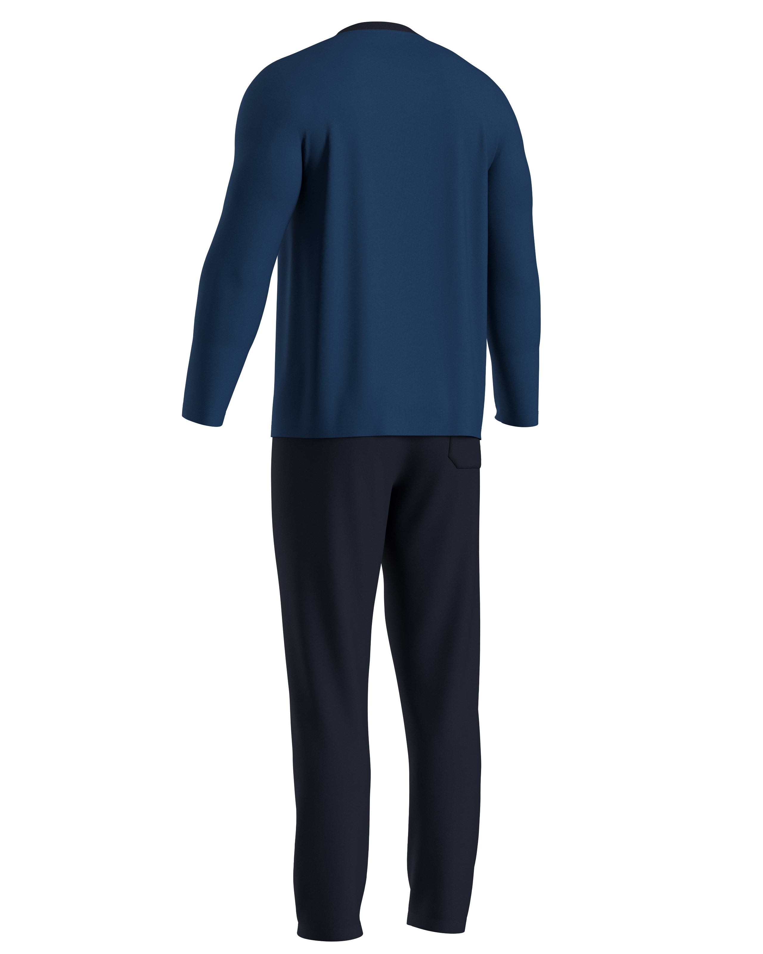 Pyjama cardé en coton