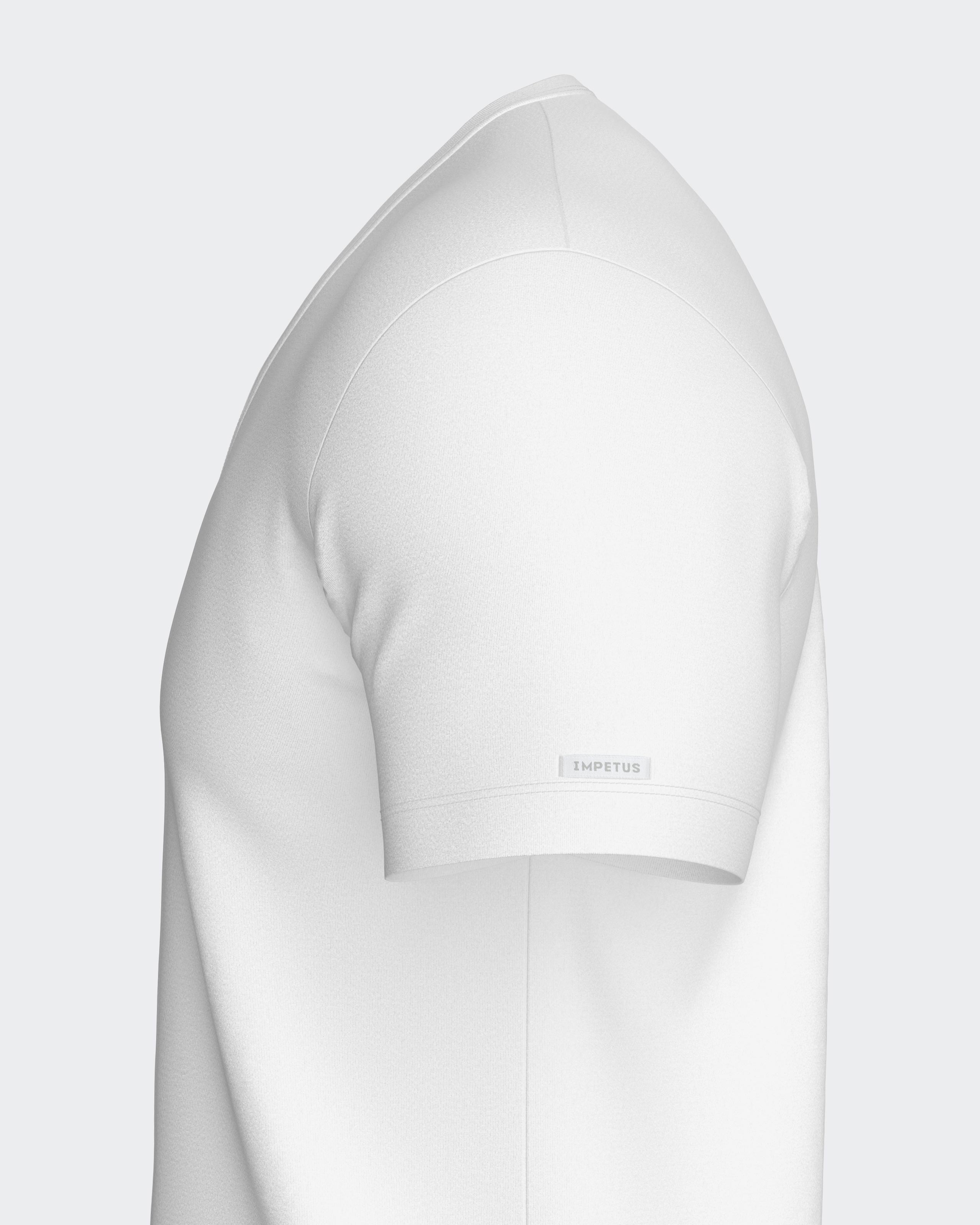 Herren-T-Shirt Thermo mit V-Ausschnitt