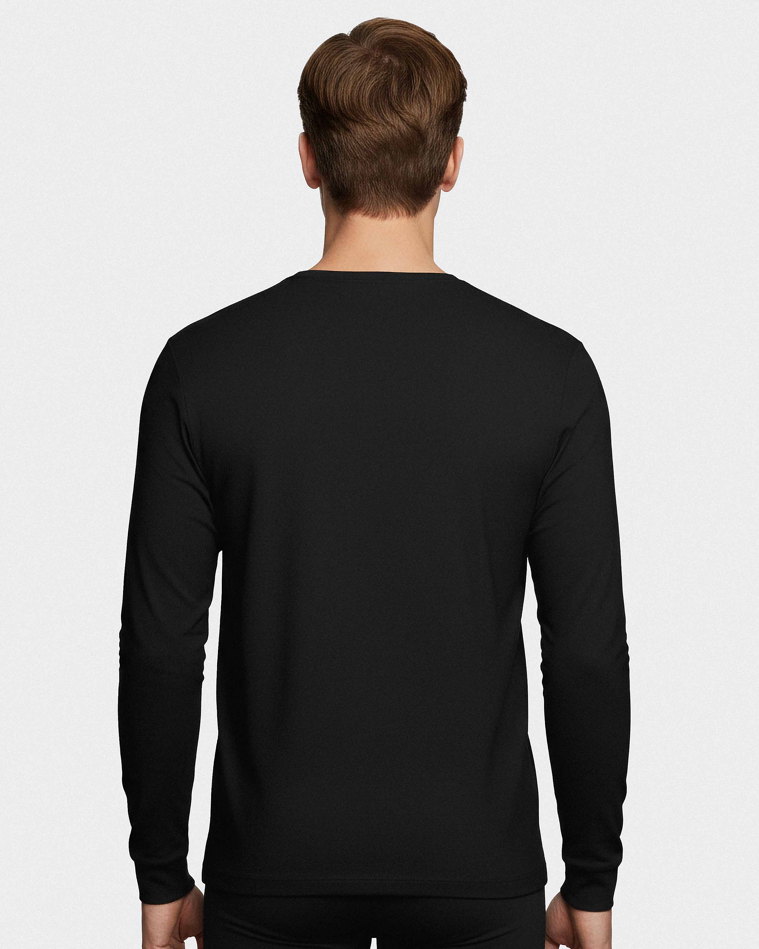 Herren Langarm-T-Shirt Thermo