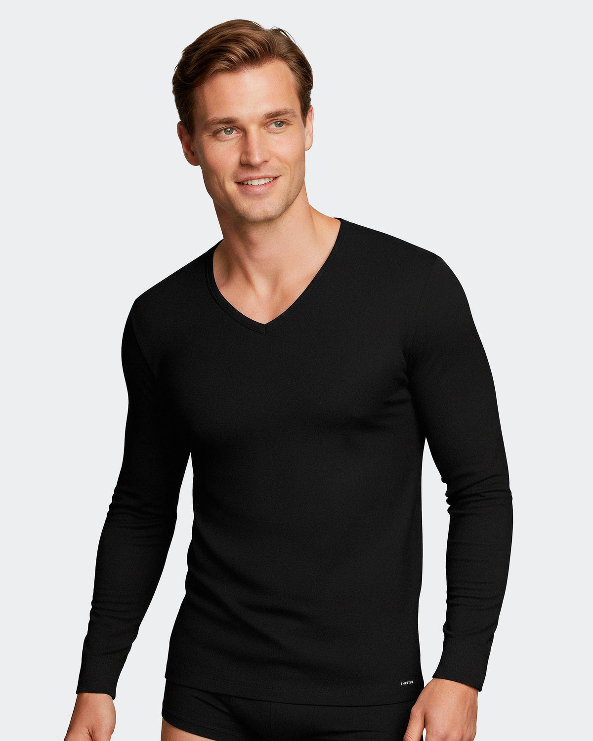 Camisola de homem gola V Thermo