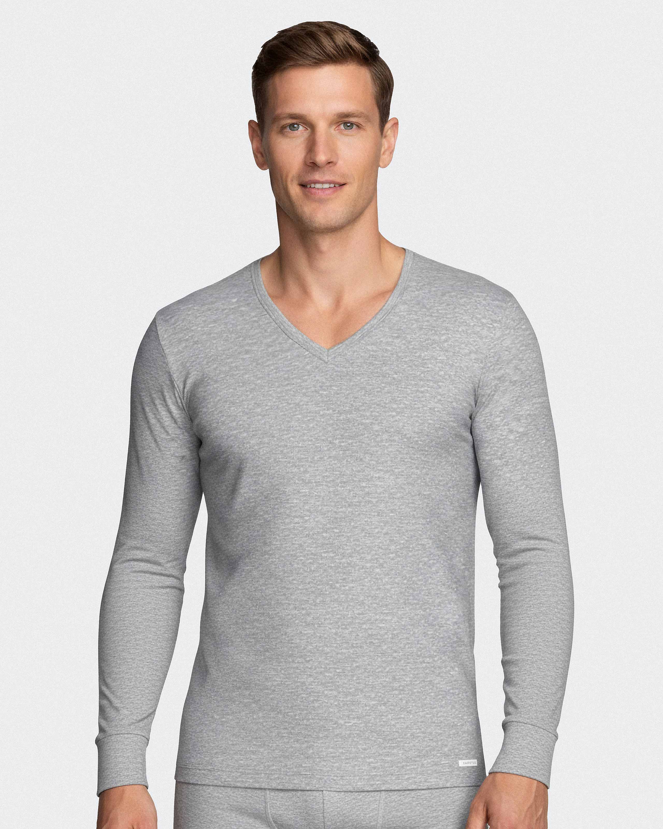Herren T-Shirt mit V-Ausschnitt Thermo