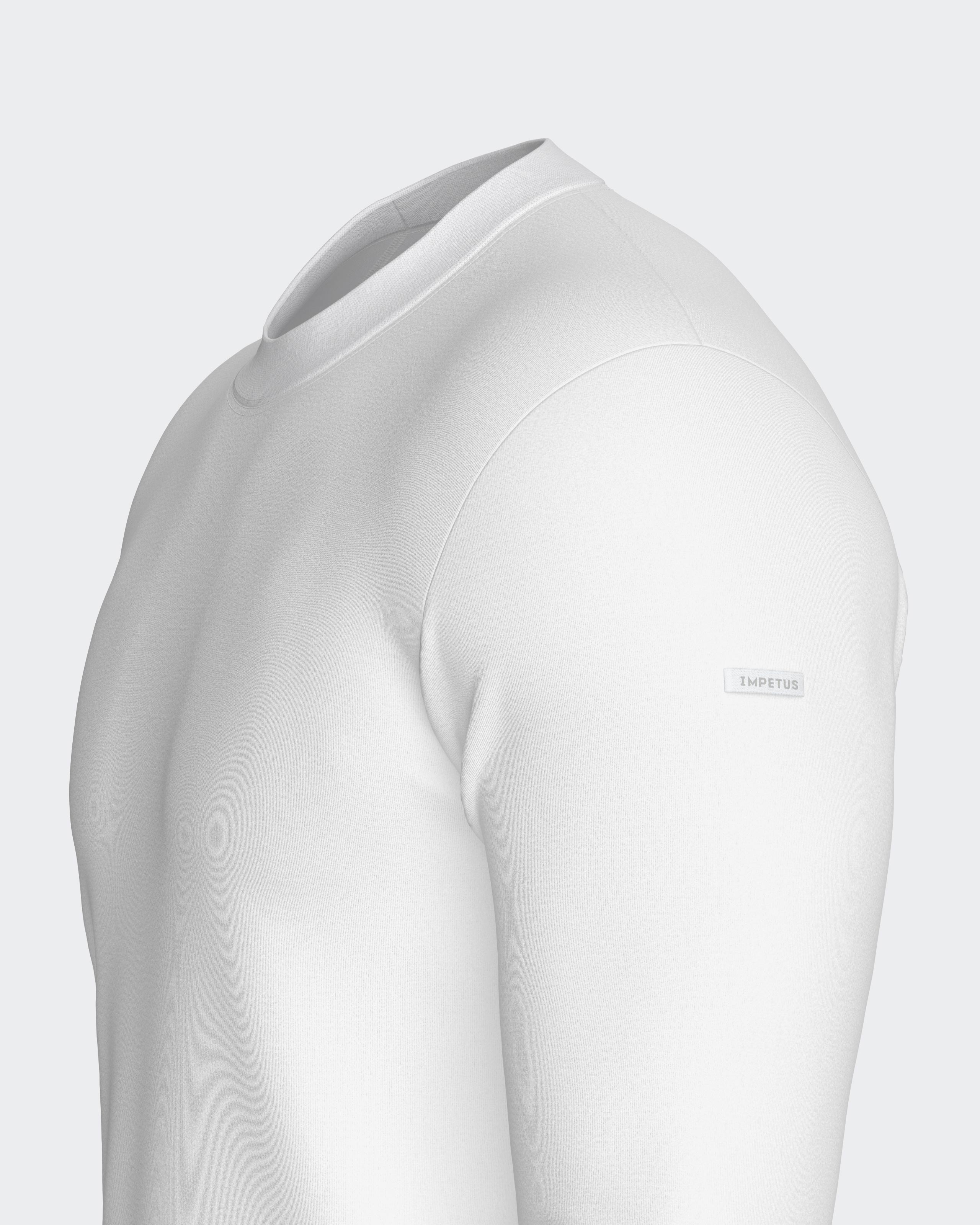Long Sleeve O Neck Rib T-shirt Thermo