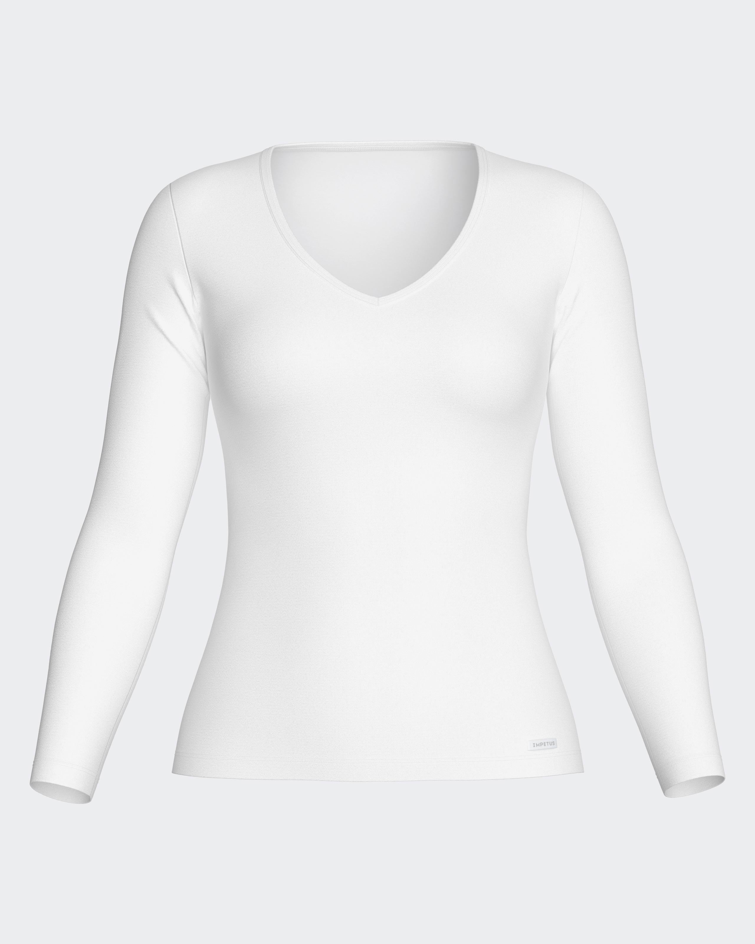 Camiseta de mujer cuello en pico Thermo