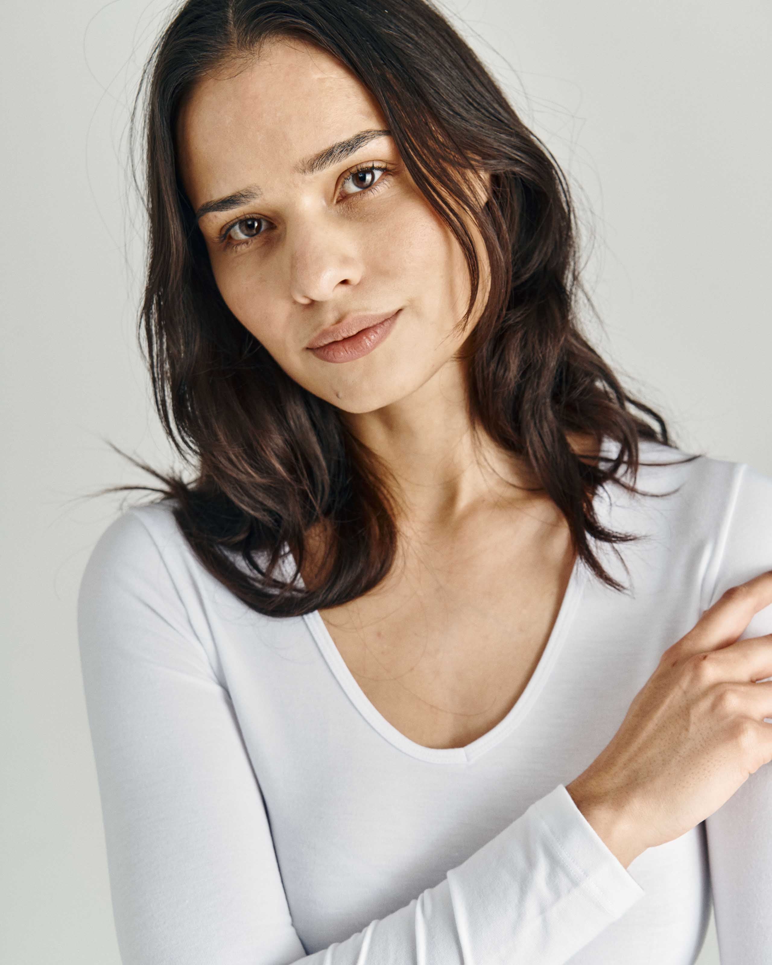 Camiseta de mujer cuello en pico Thermo