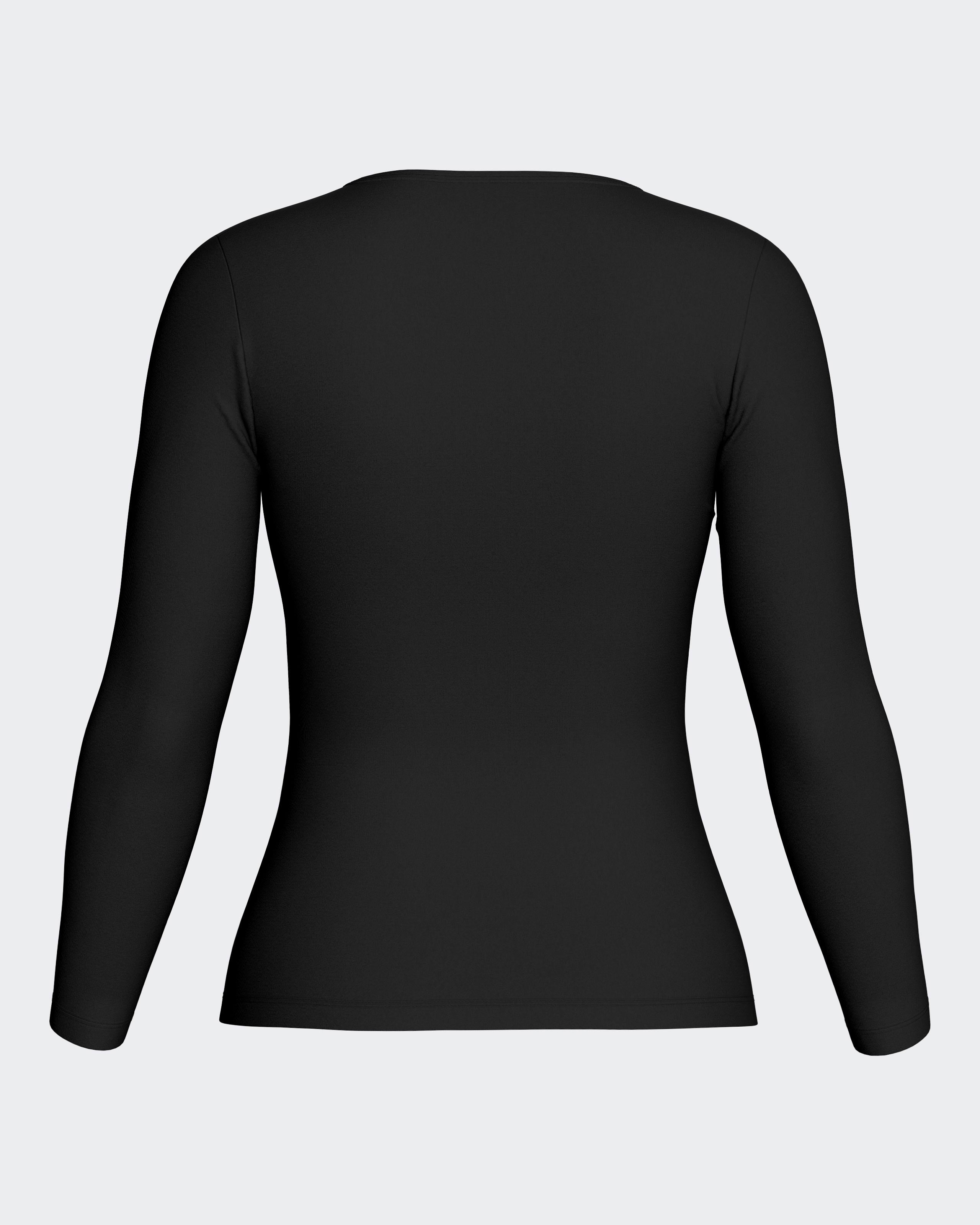Camiseta de mujer cuello en pico Thermo
