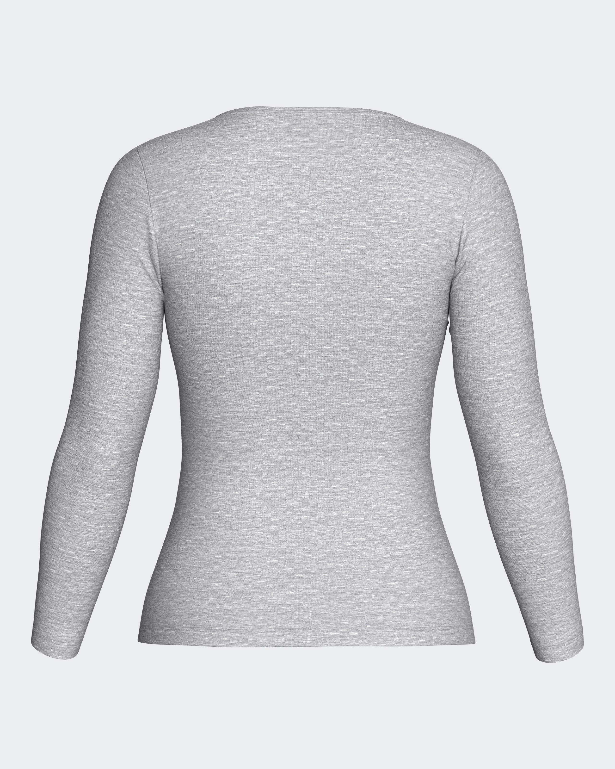 Camiseta de mujer cuello en pico Thermo