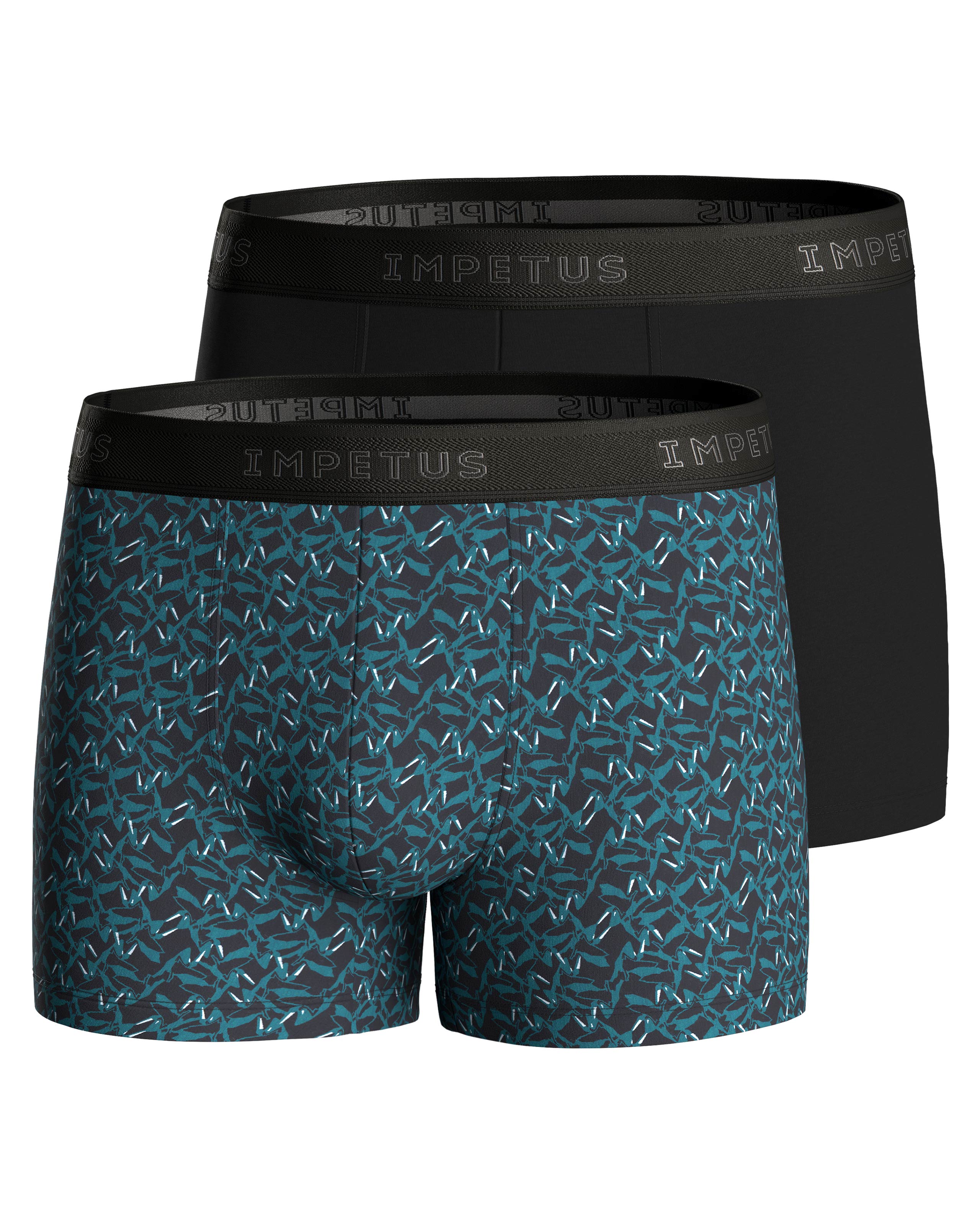 Lot de 2 boxers en coton et modal