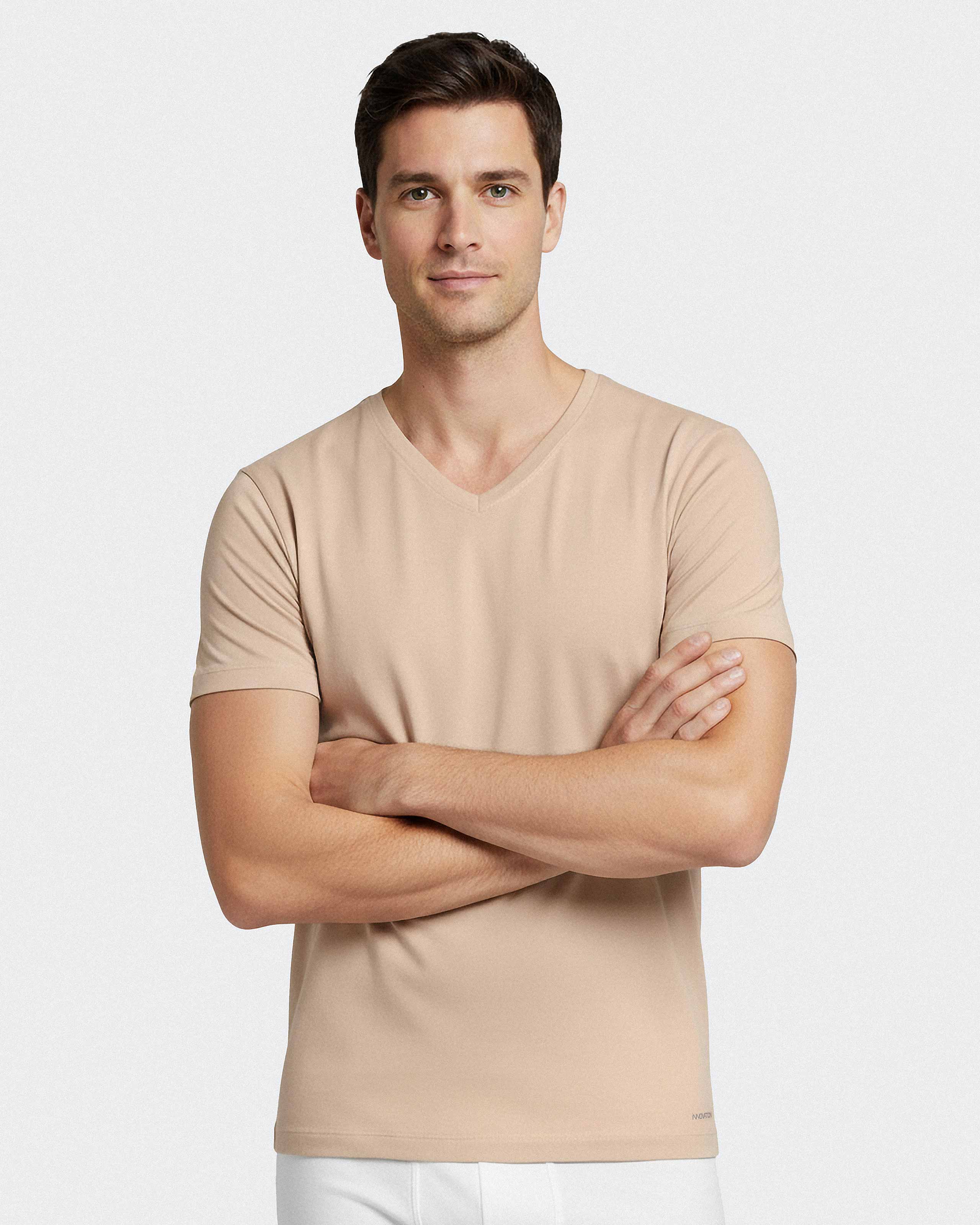 T-shirt de hombre cuello en Pico Innovation
