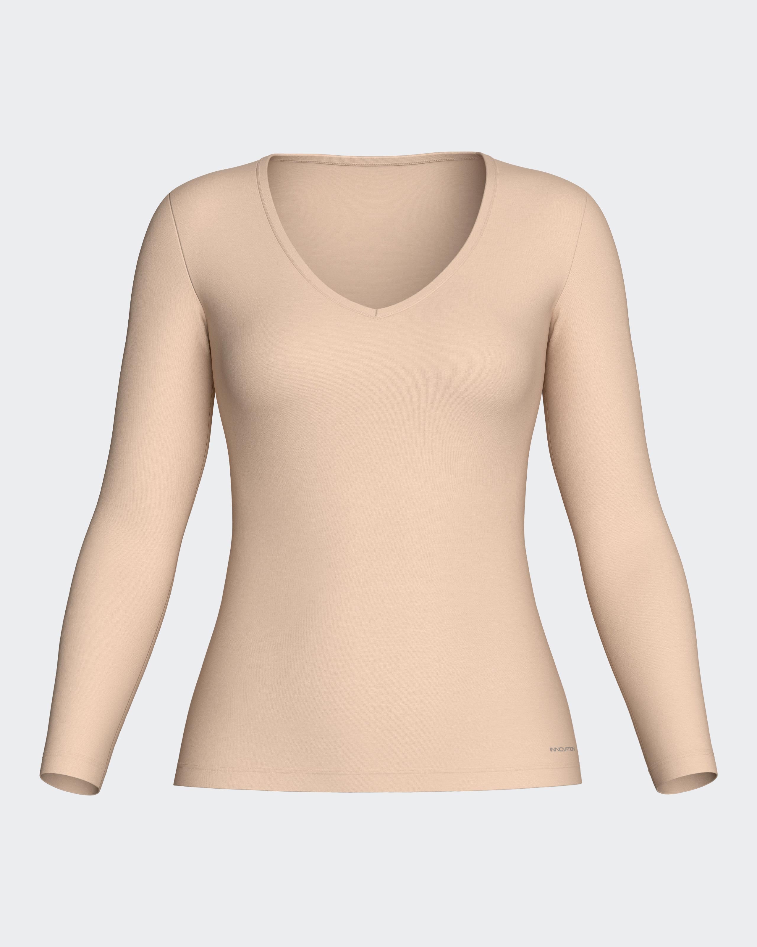 Long Sleeve T-Shirt V Neck Innovation