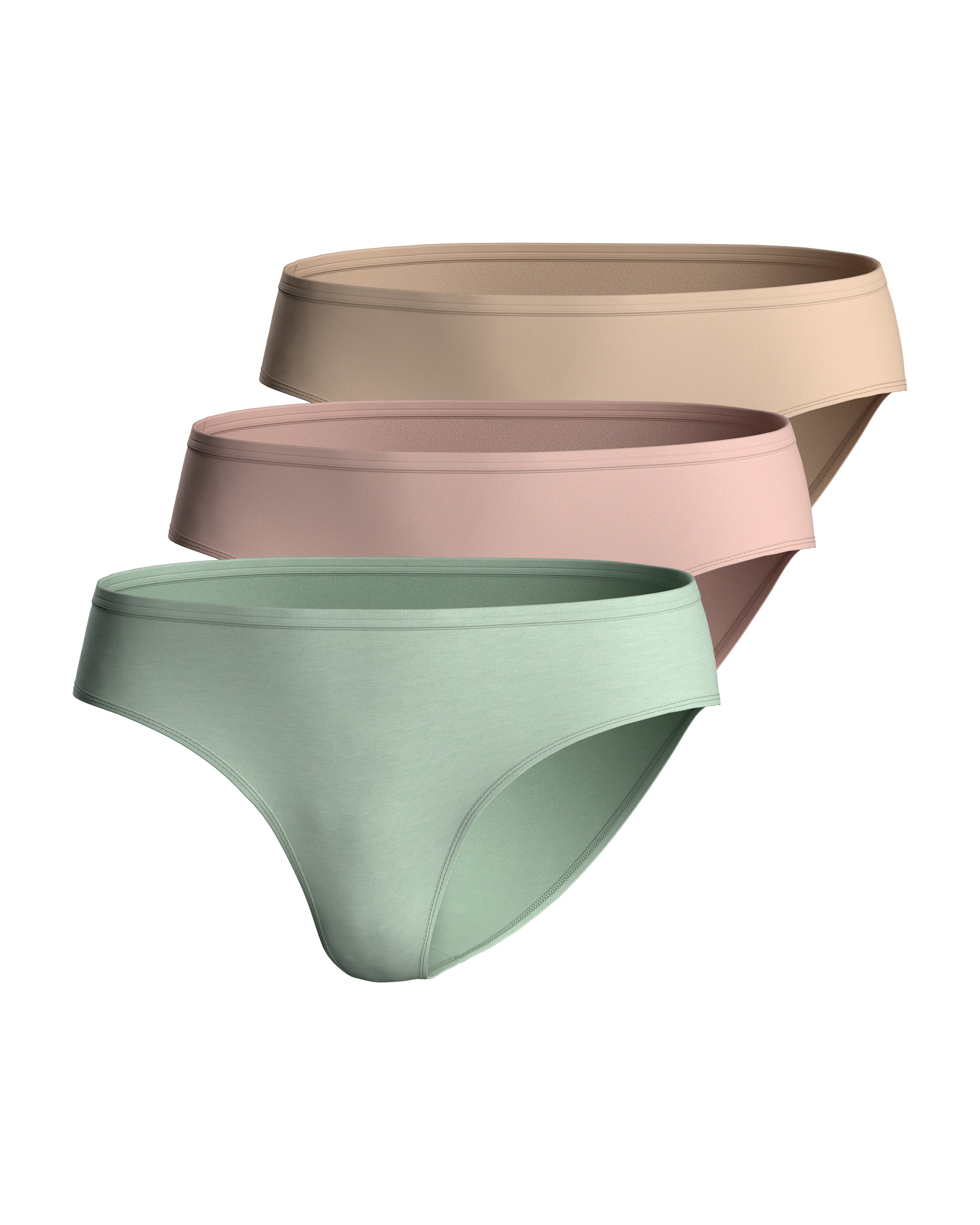 Lot de 3 culottes unis