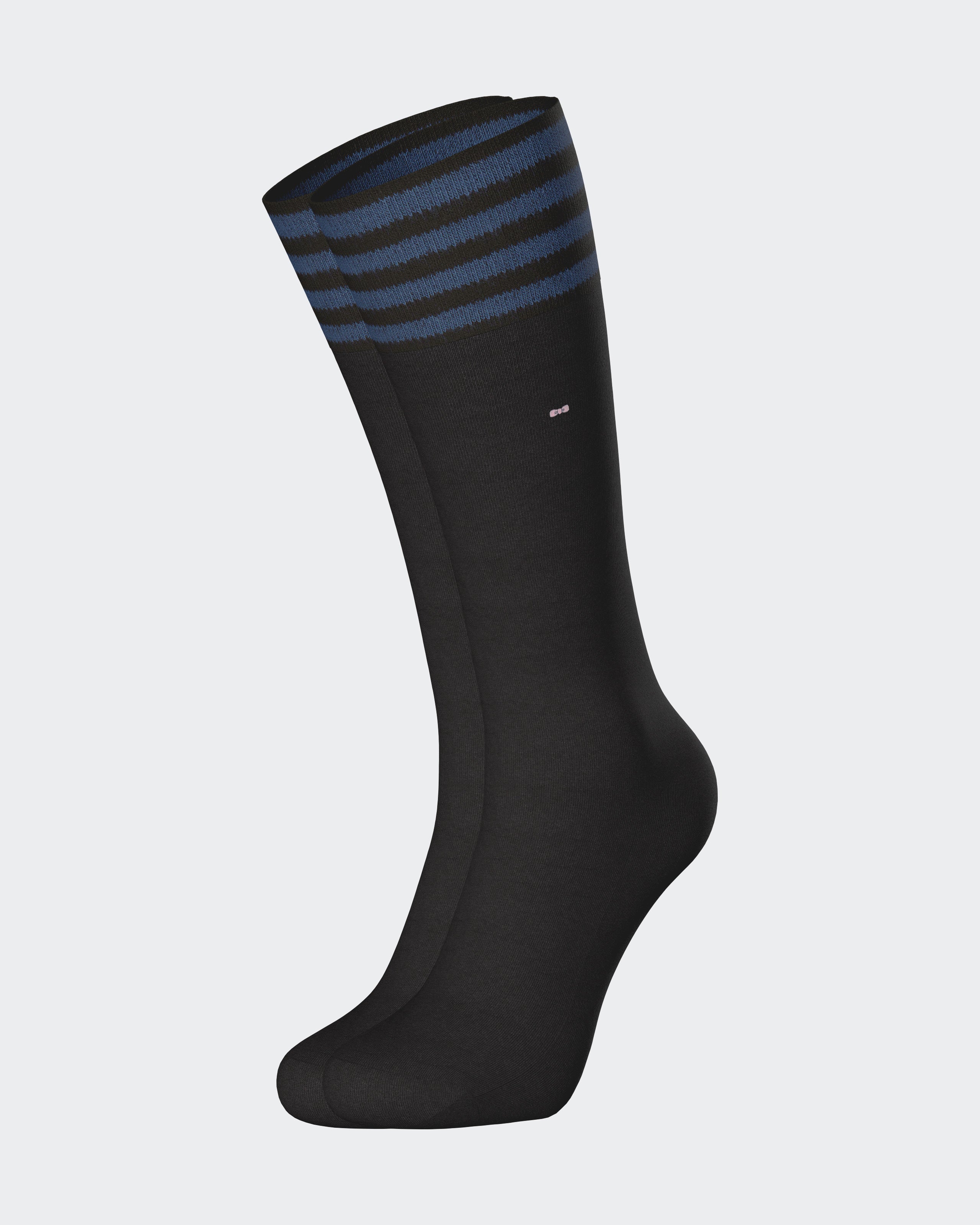 Chaussettes rayures à motif rayés