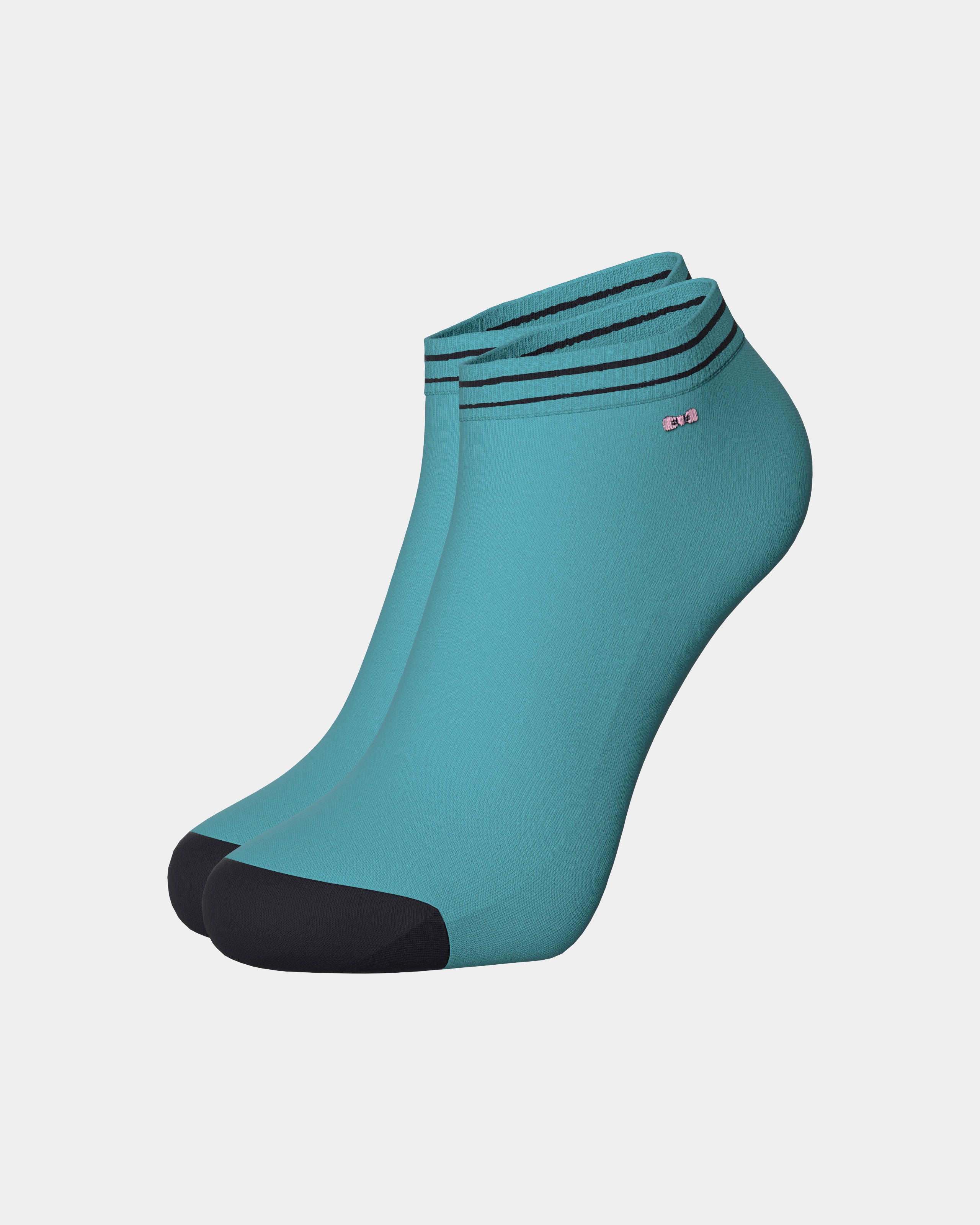 Socquettes à motif rayé