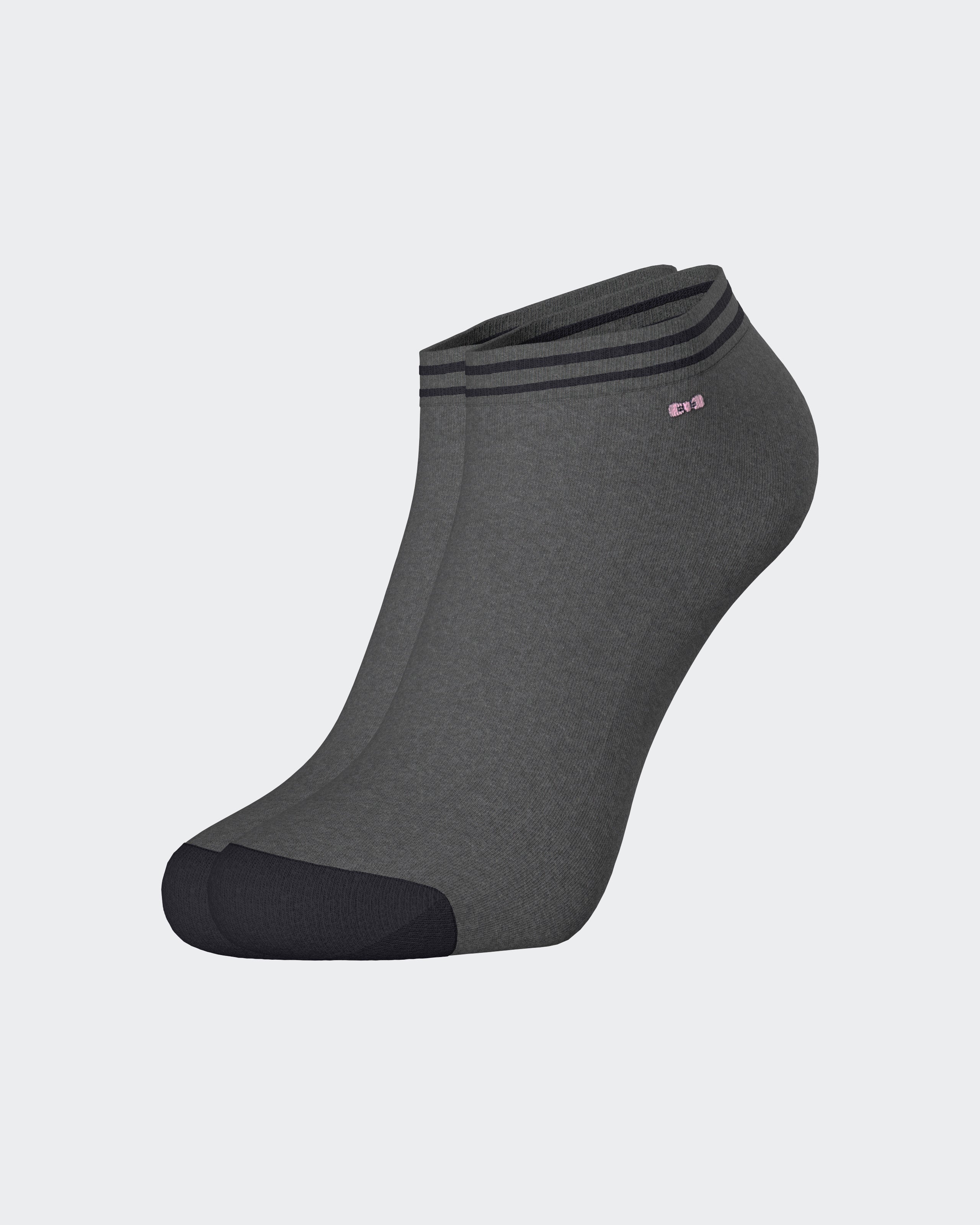 Socquettes à motif rayé