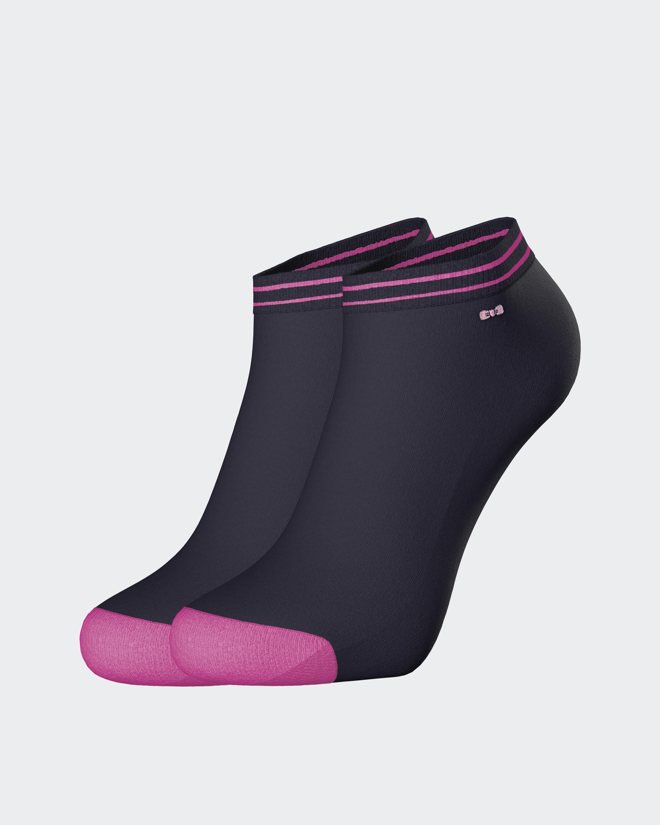 Socquettes à motif rayé