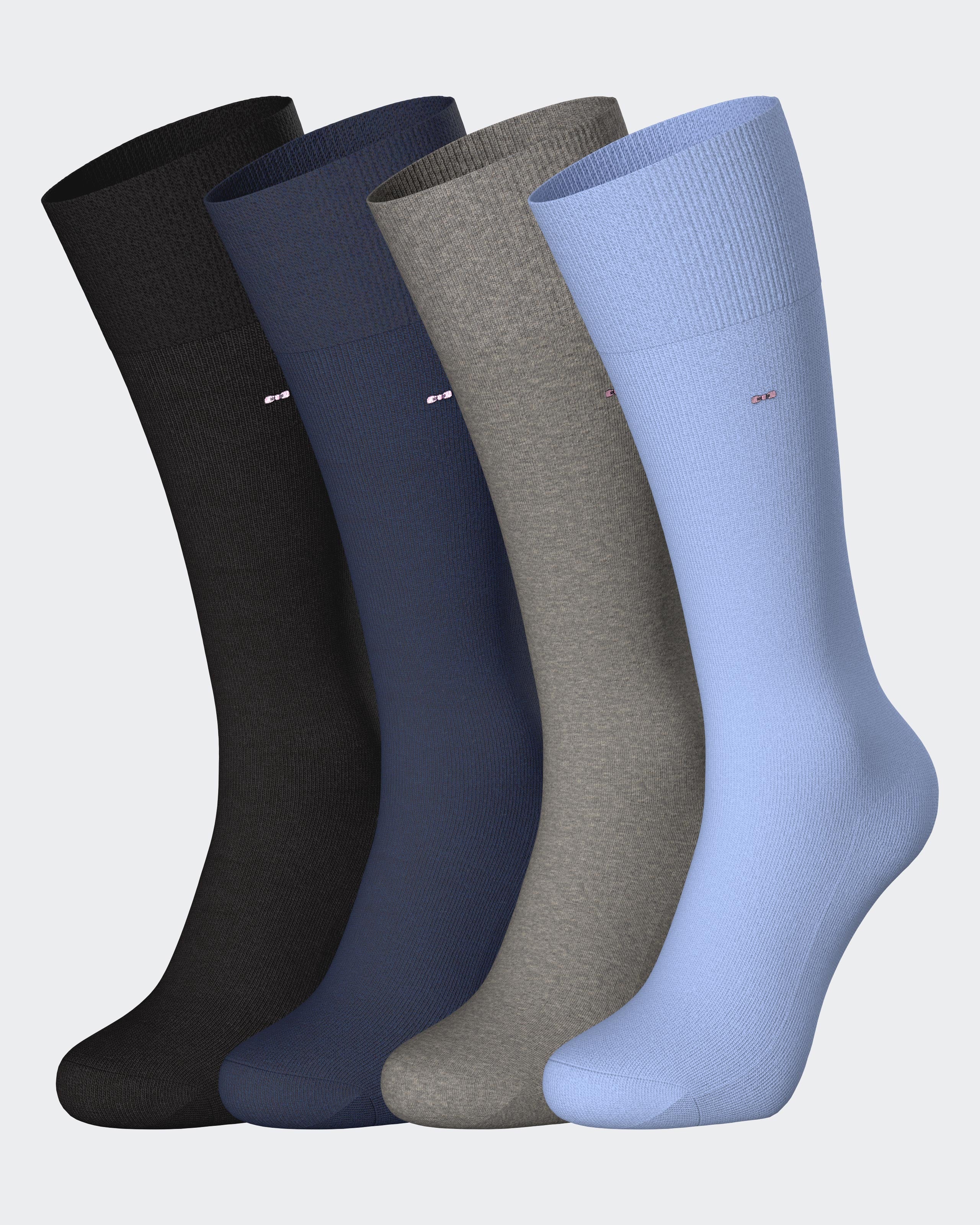 Lot de 4 paires Chaussettes unies
