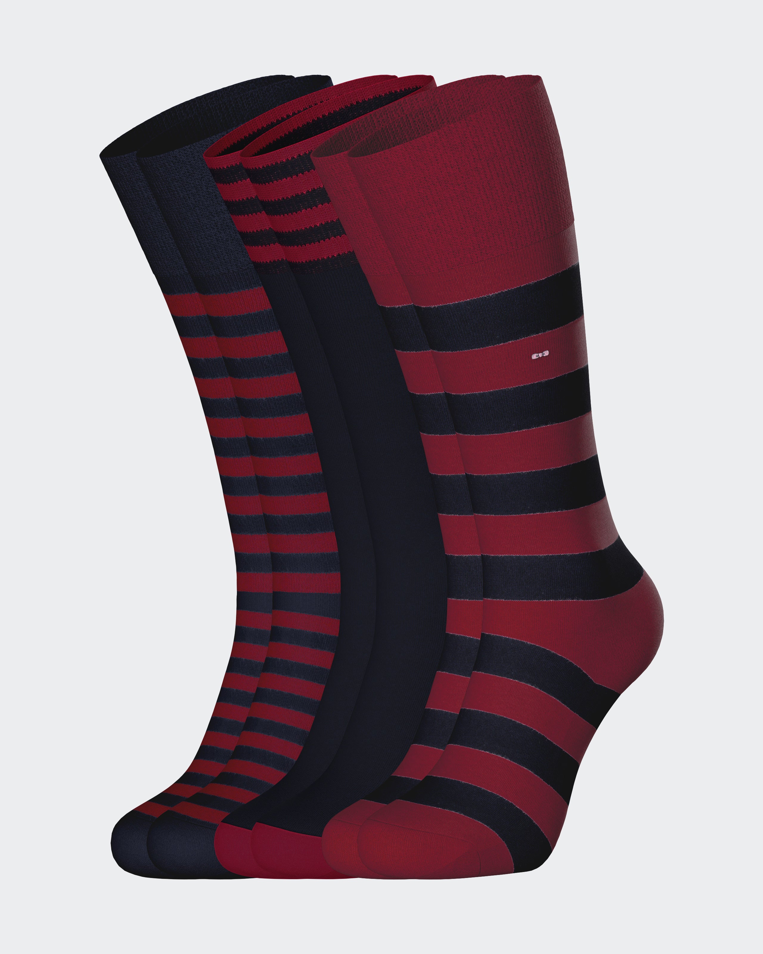 Lot de 3 paires Chaussettes à rayures