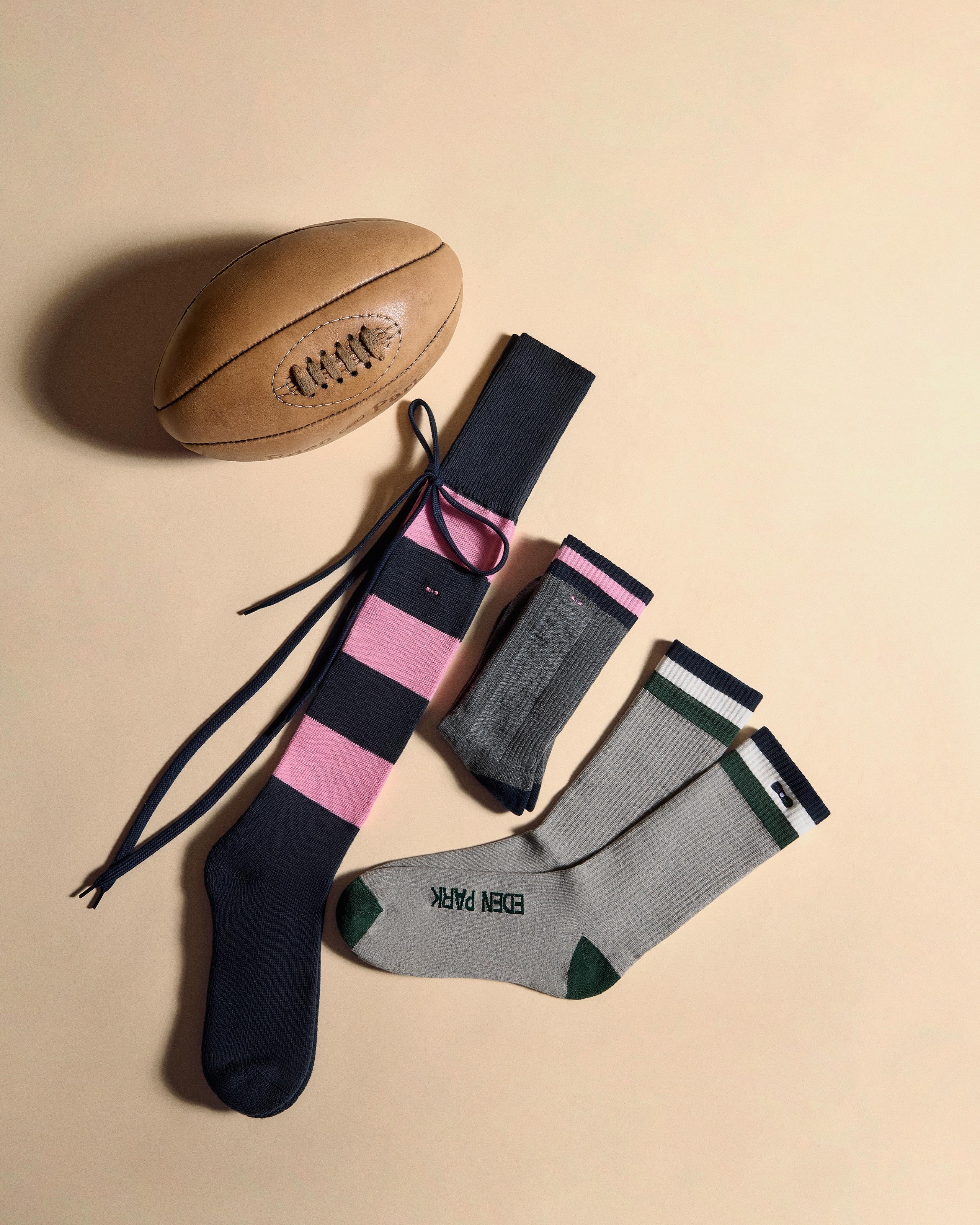 Eden Park rugby high socks