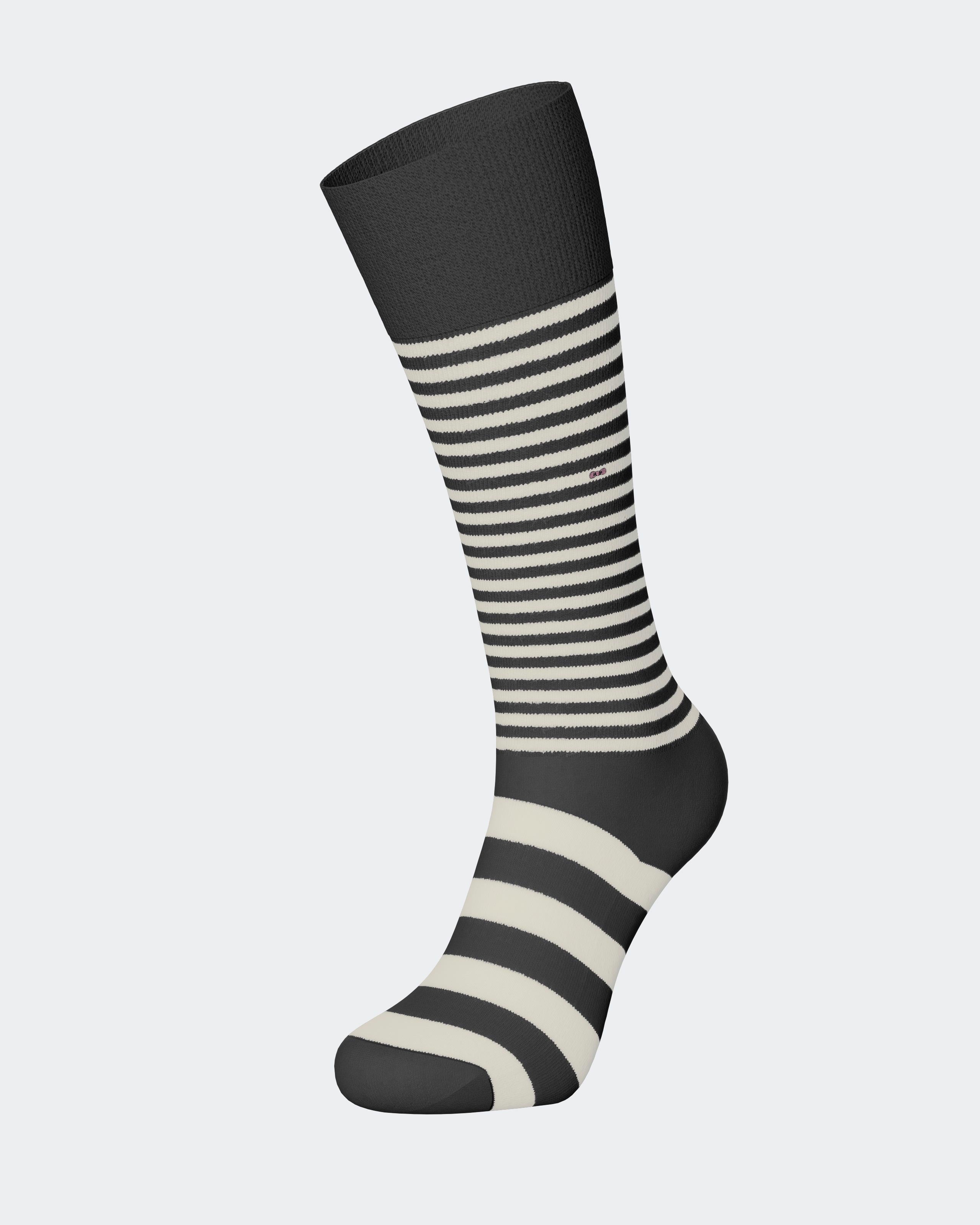 2 Pairs of Striped Socks