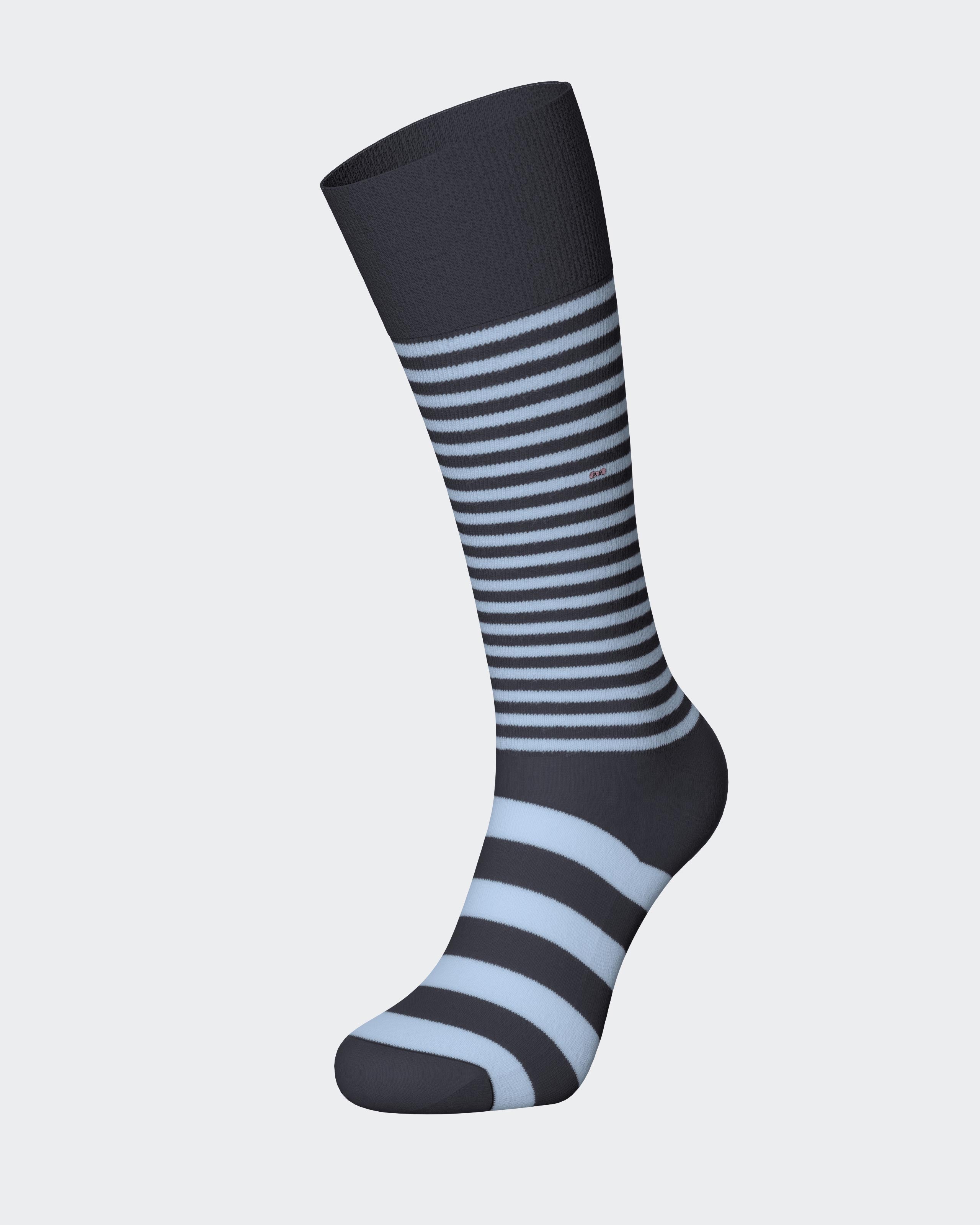 2 Pairs of Striped Socks