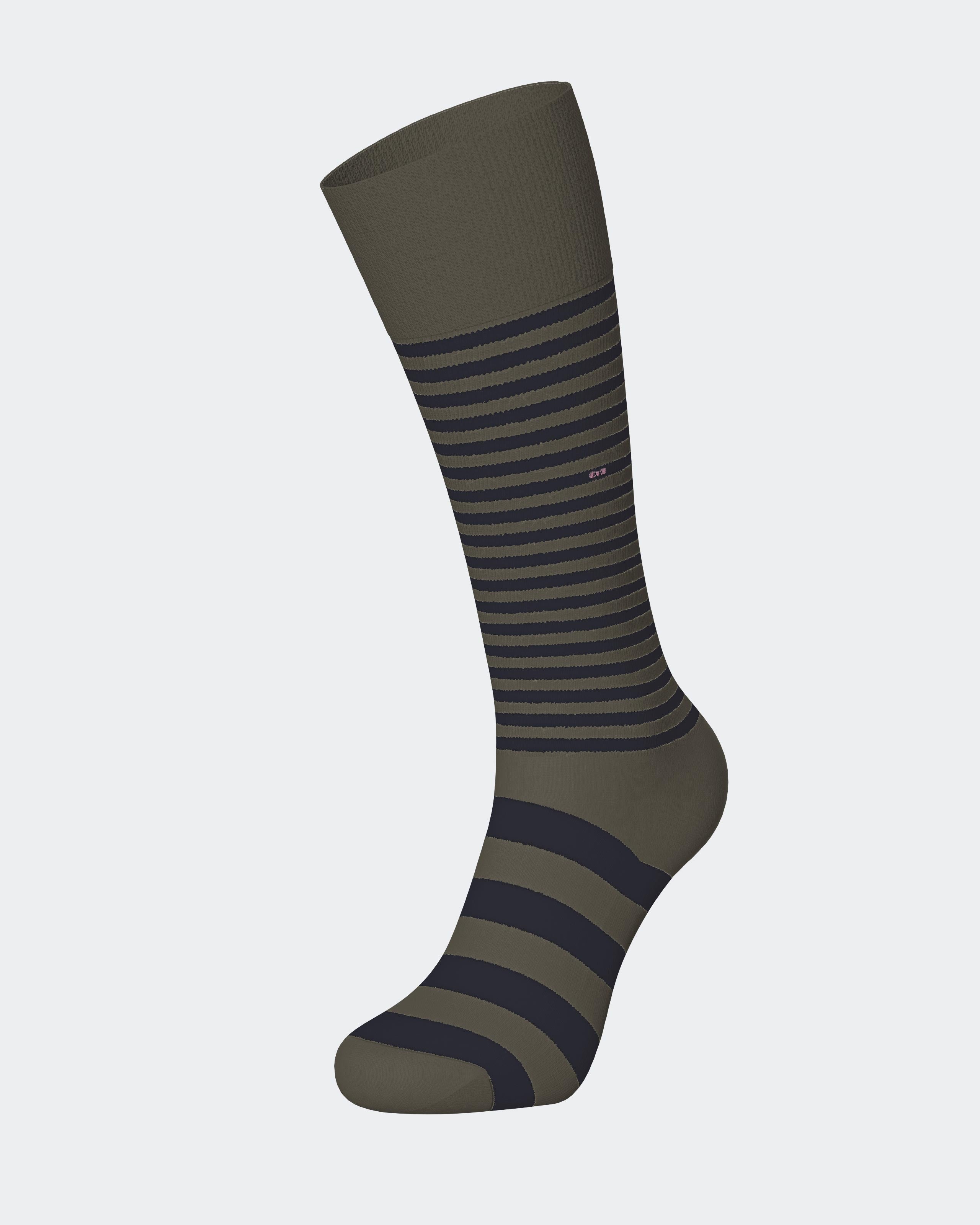 2 Pairs of Striped Socks