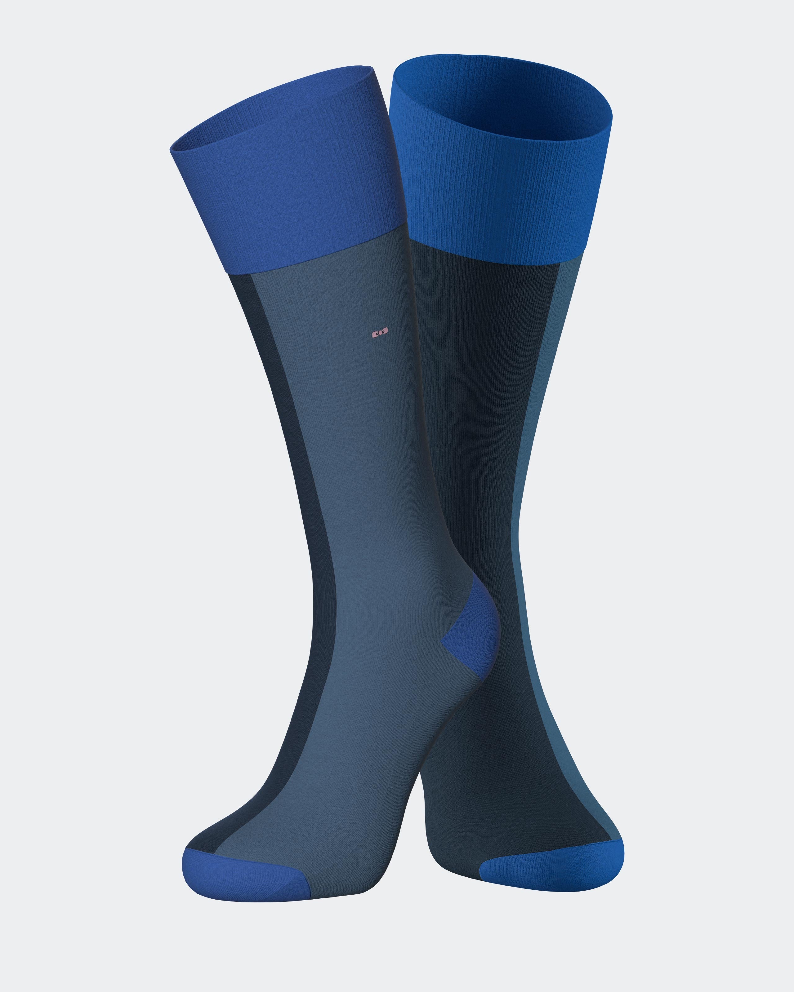 Meias colorblock