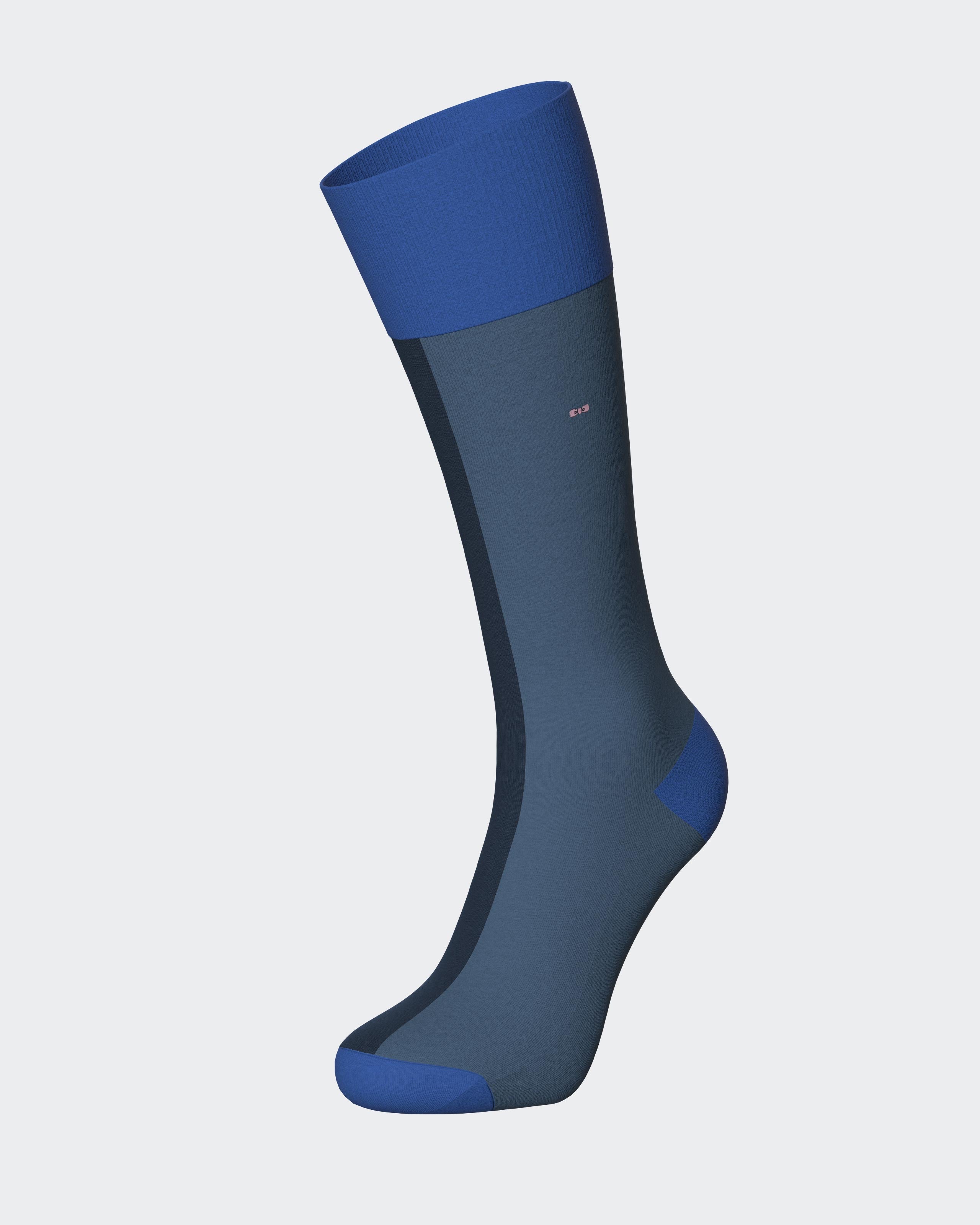 Meias colorblock