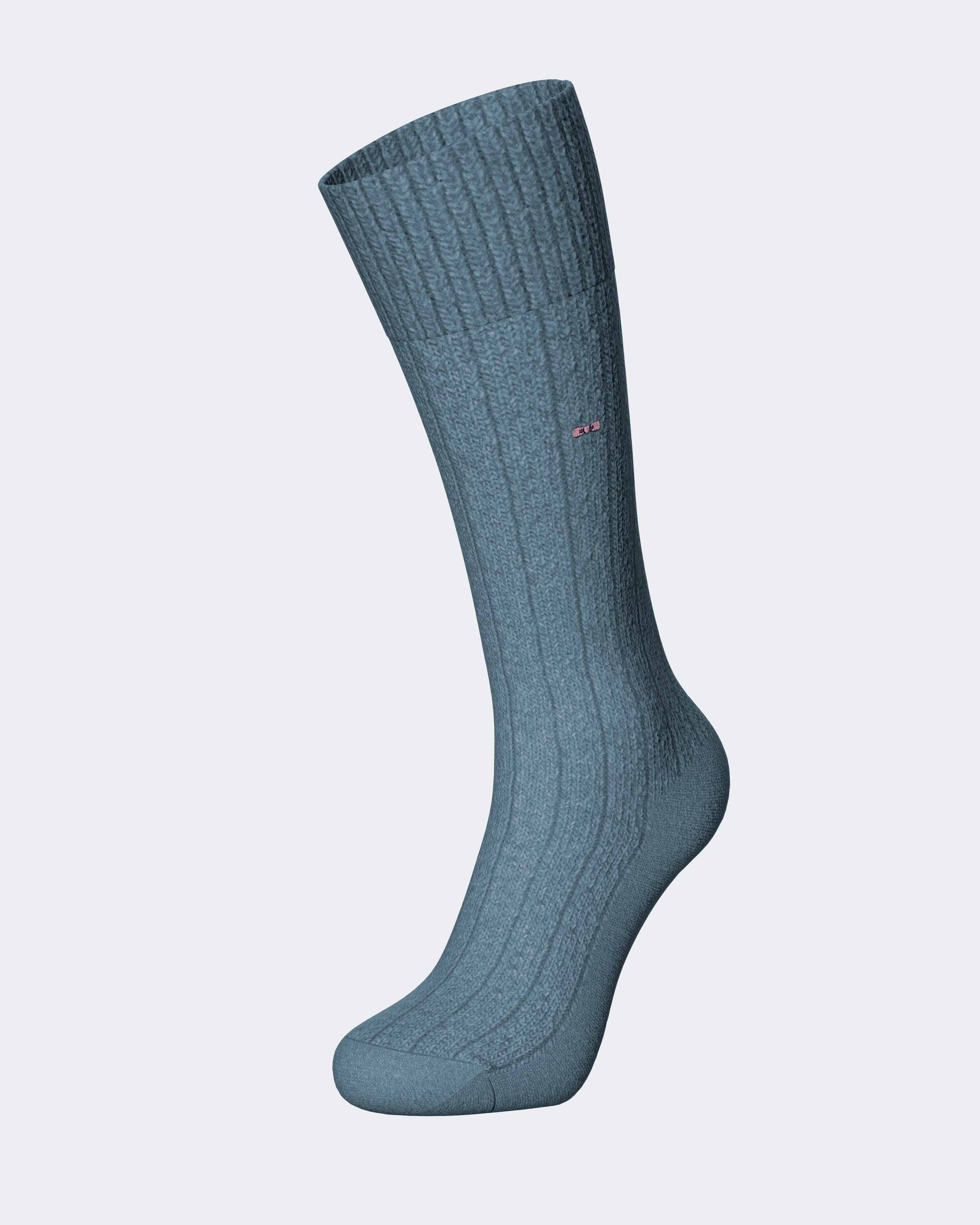 Ribbed woollen socks