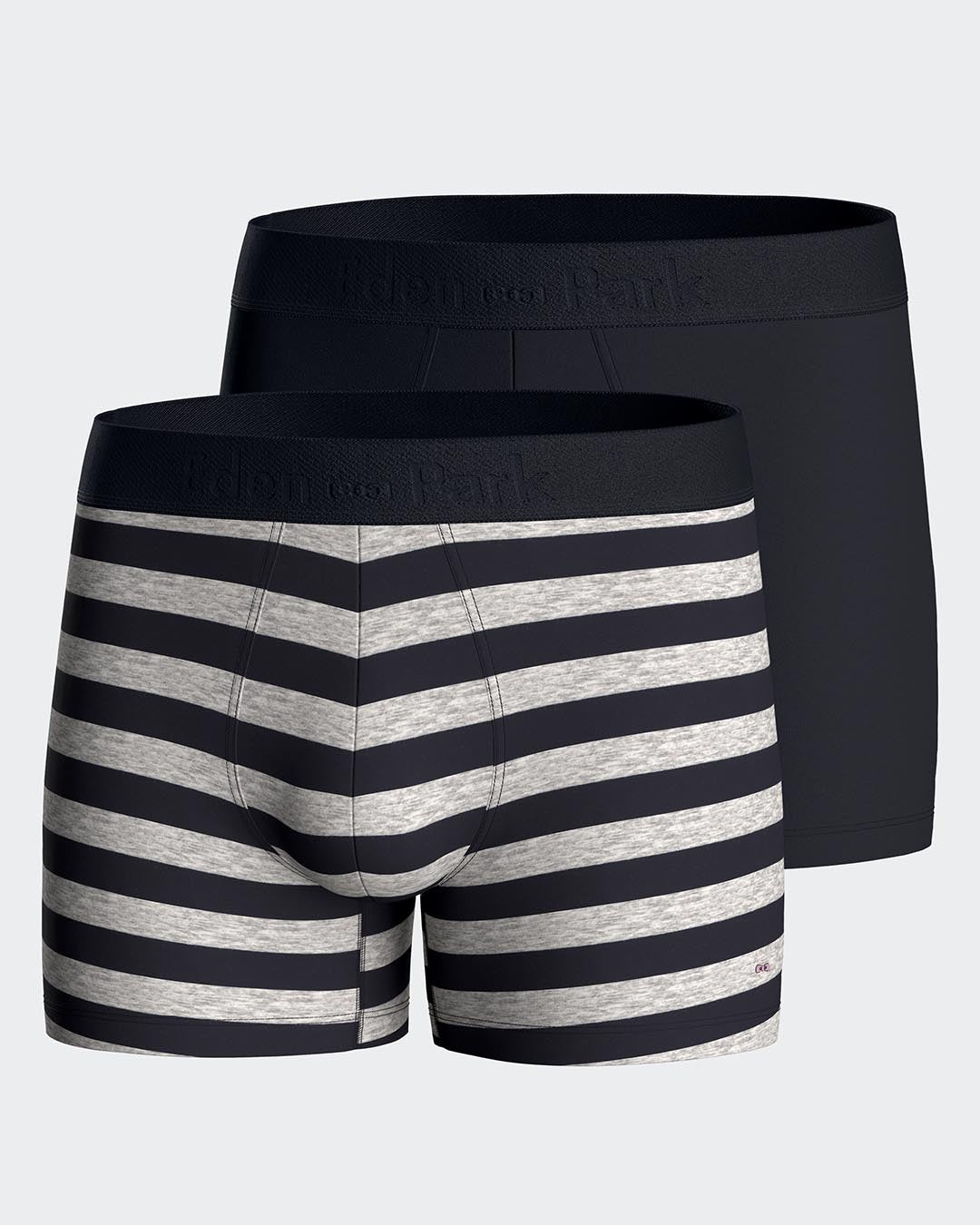 Pack of 2 Eden Park Striped Boxers
