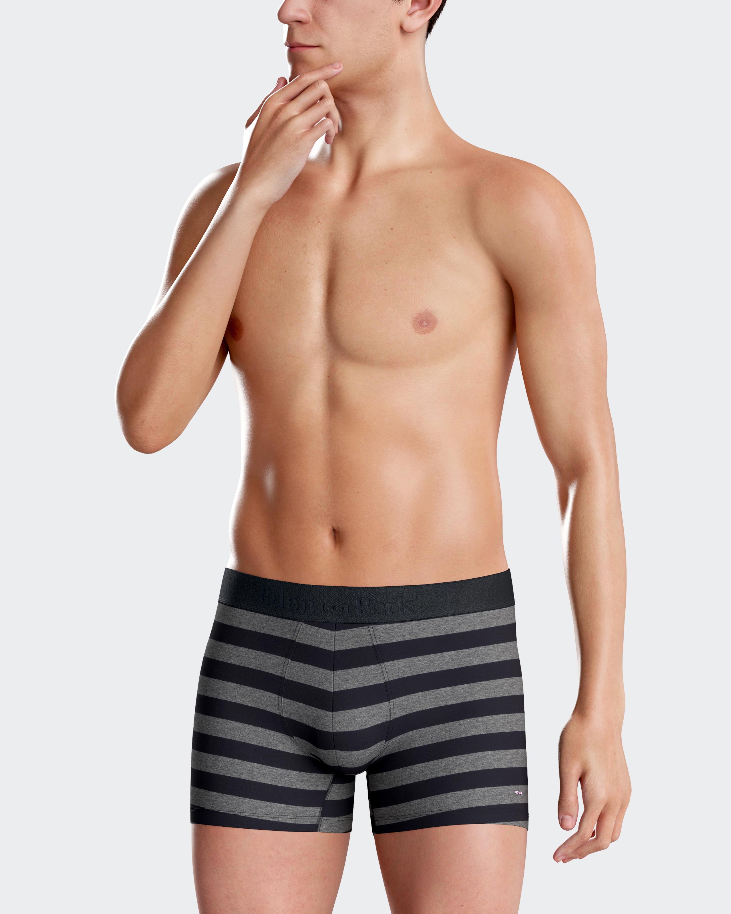 Pack of 2 Eden Park Striped Boxers