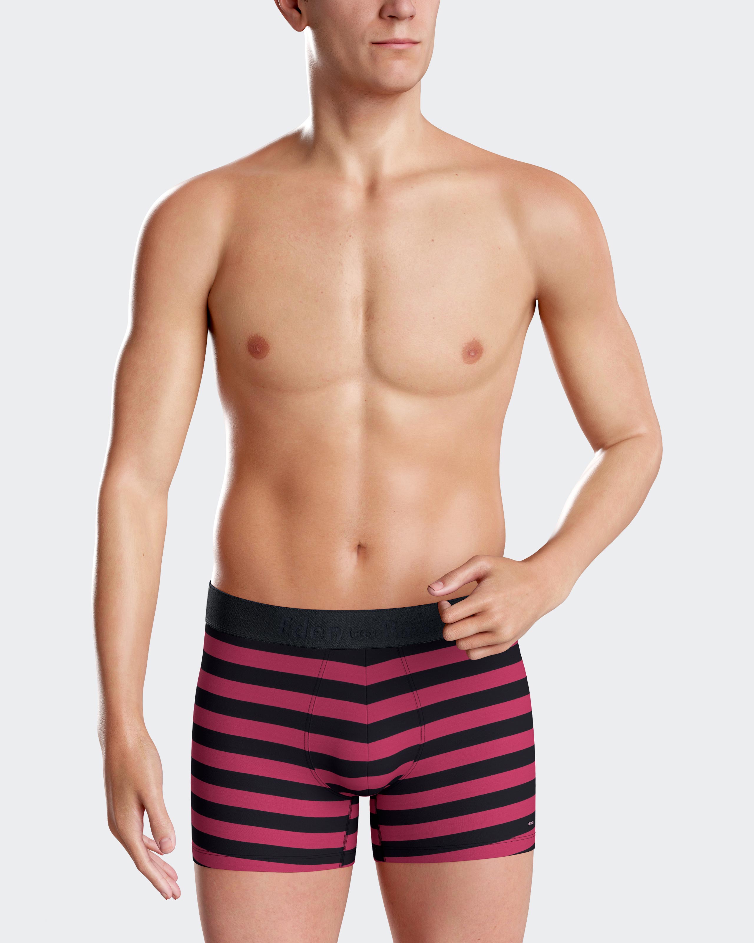 Pack de 2 Boxers à rayures Eden Park