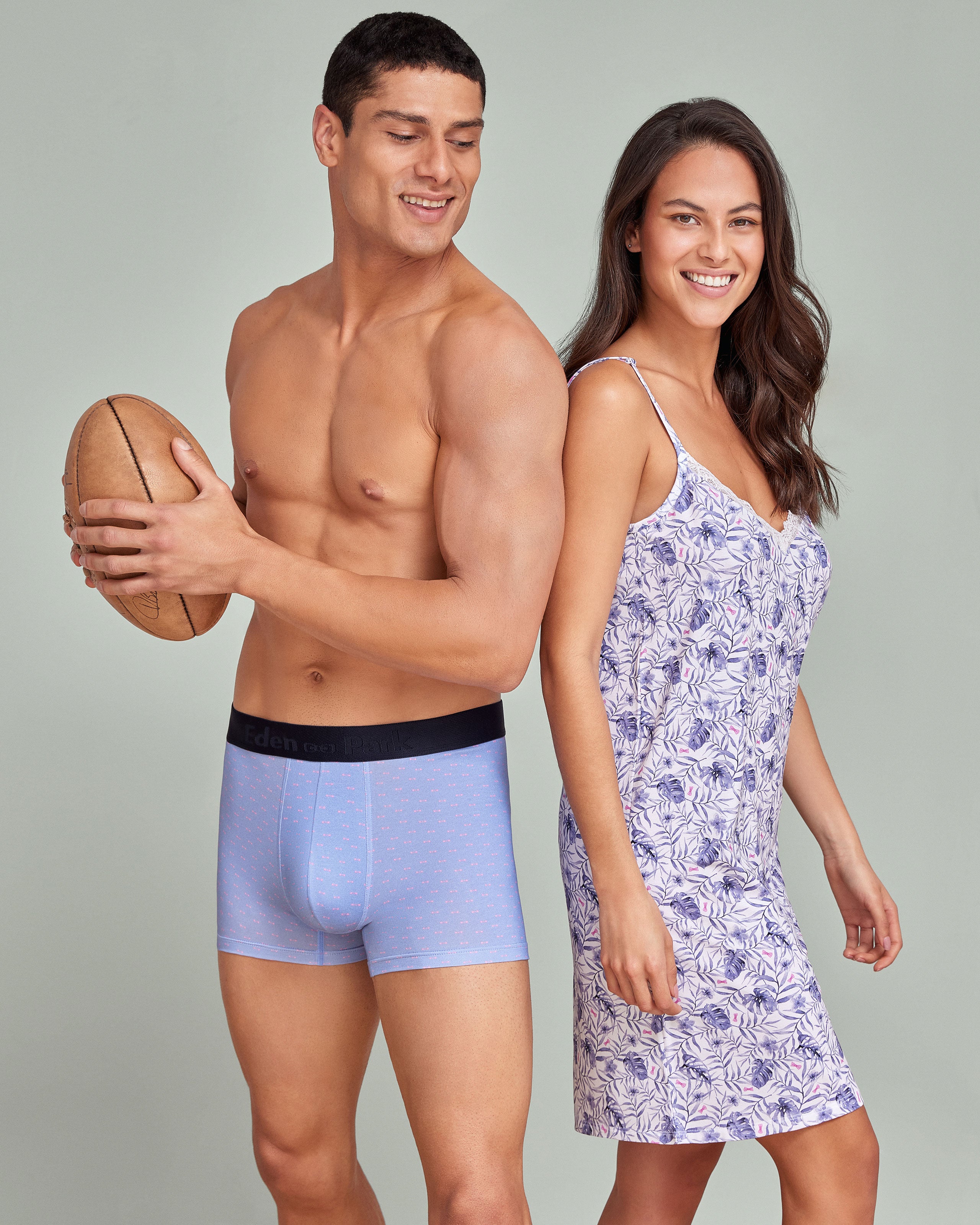 Boxer estampado Eden Park