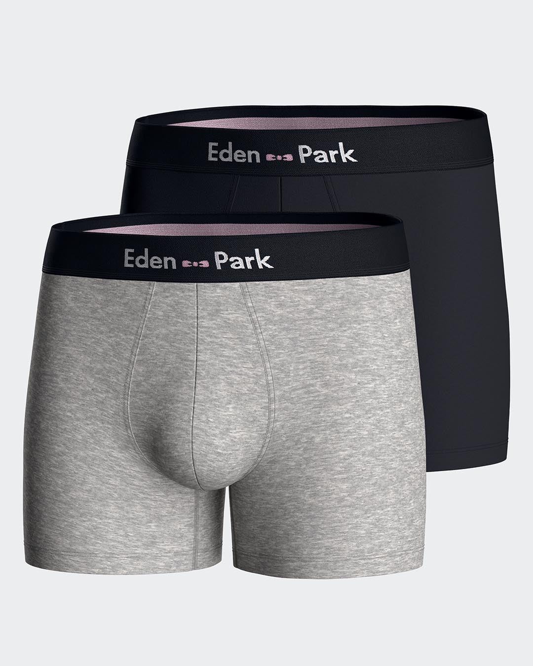 Pack 2 boxers lisos Eden Park