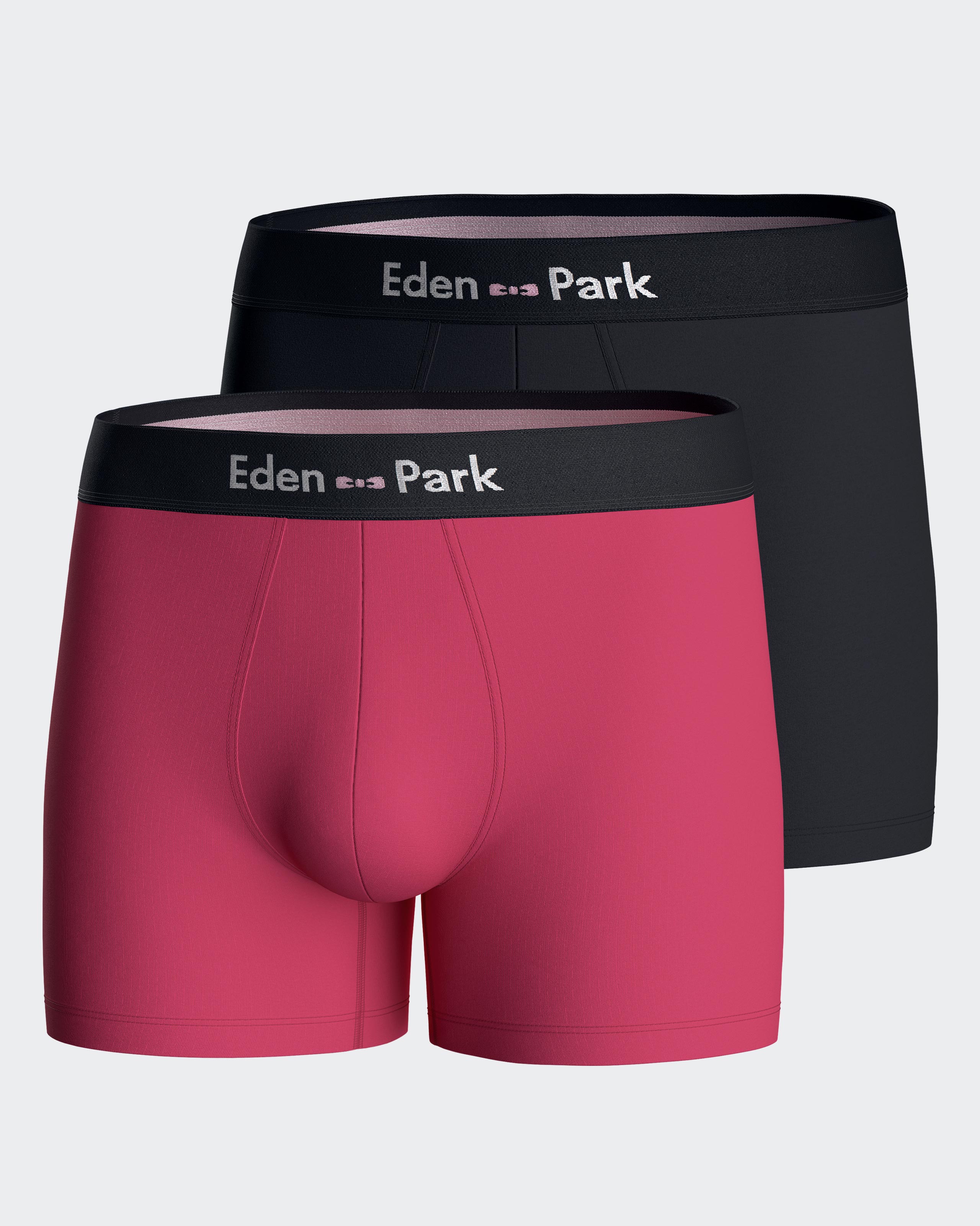 Pack 2 boxers lisos Eden Park
