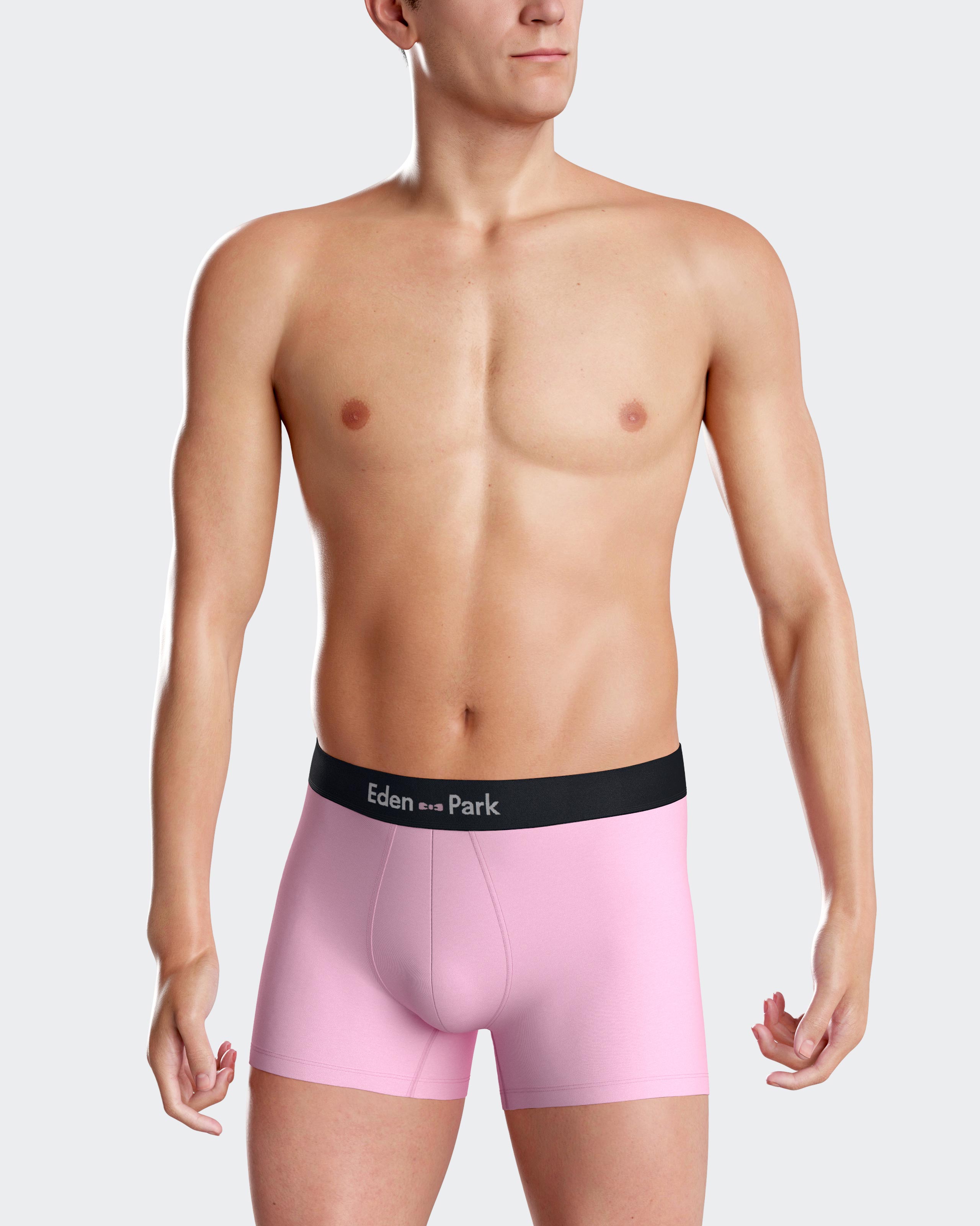 Pack 3 boxers lisos Eden Park