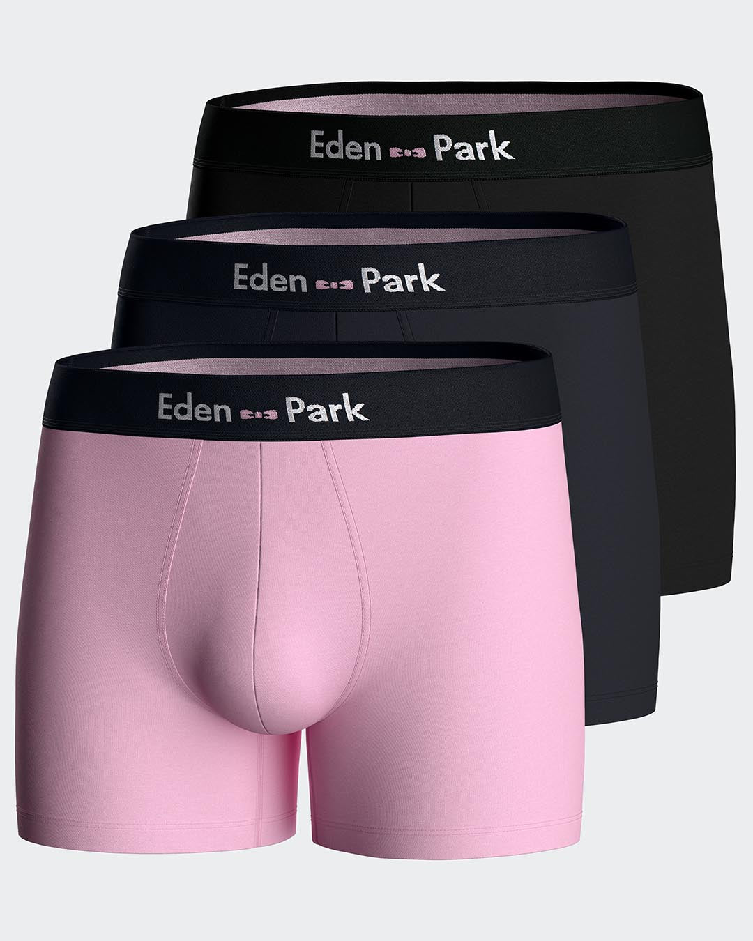 Pack of 3 plain Eden Park boxers