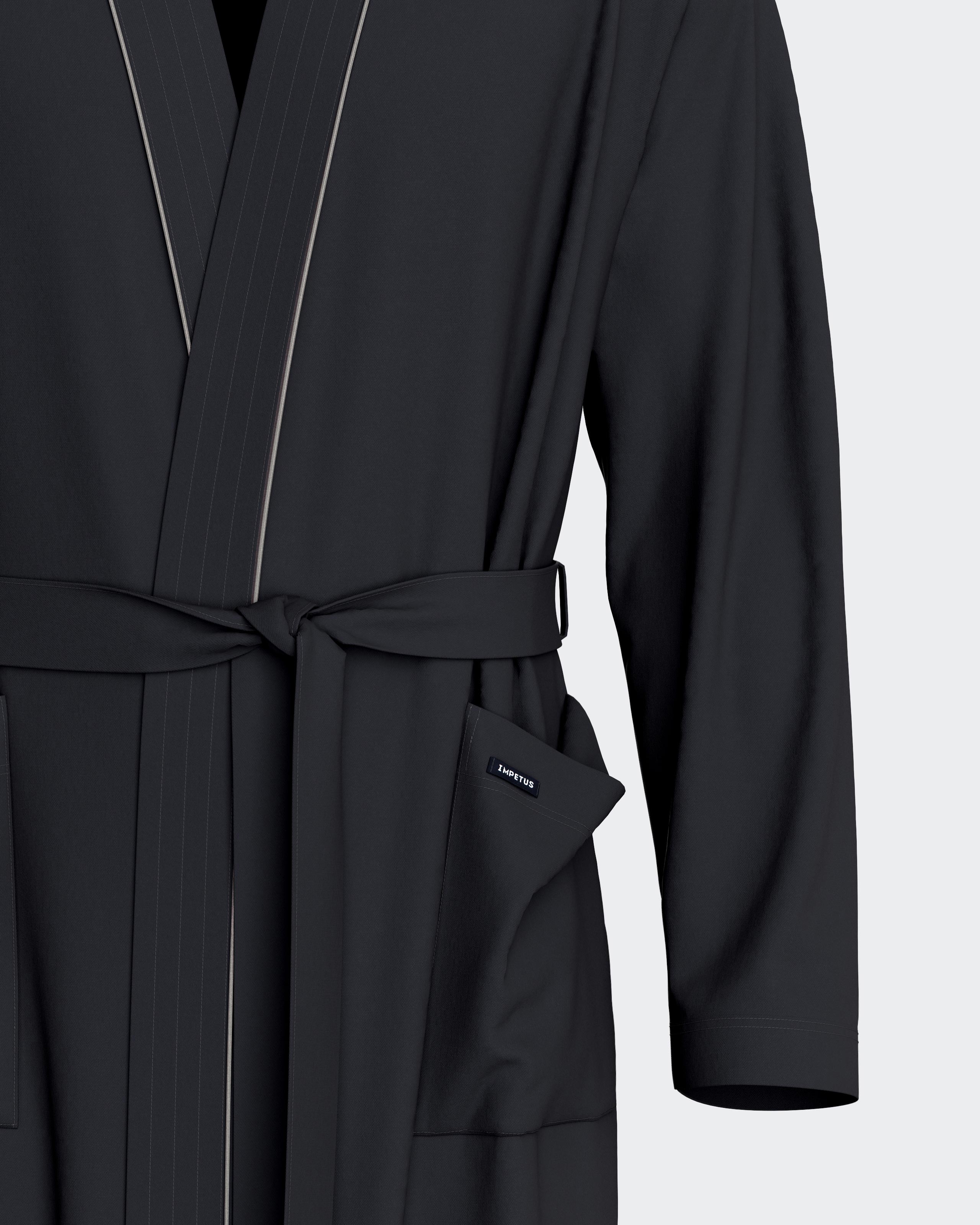 Herren Morgenmantel Soft Premium