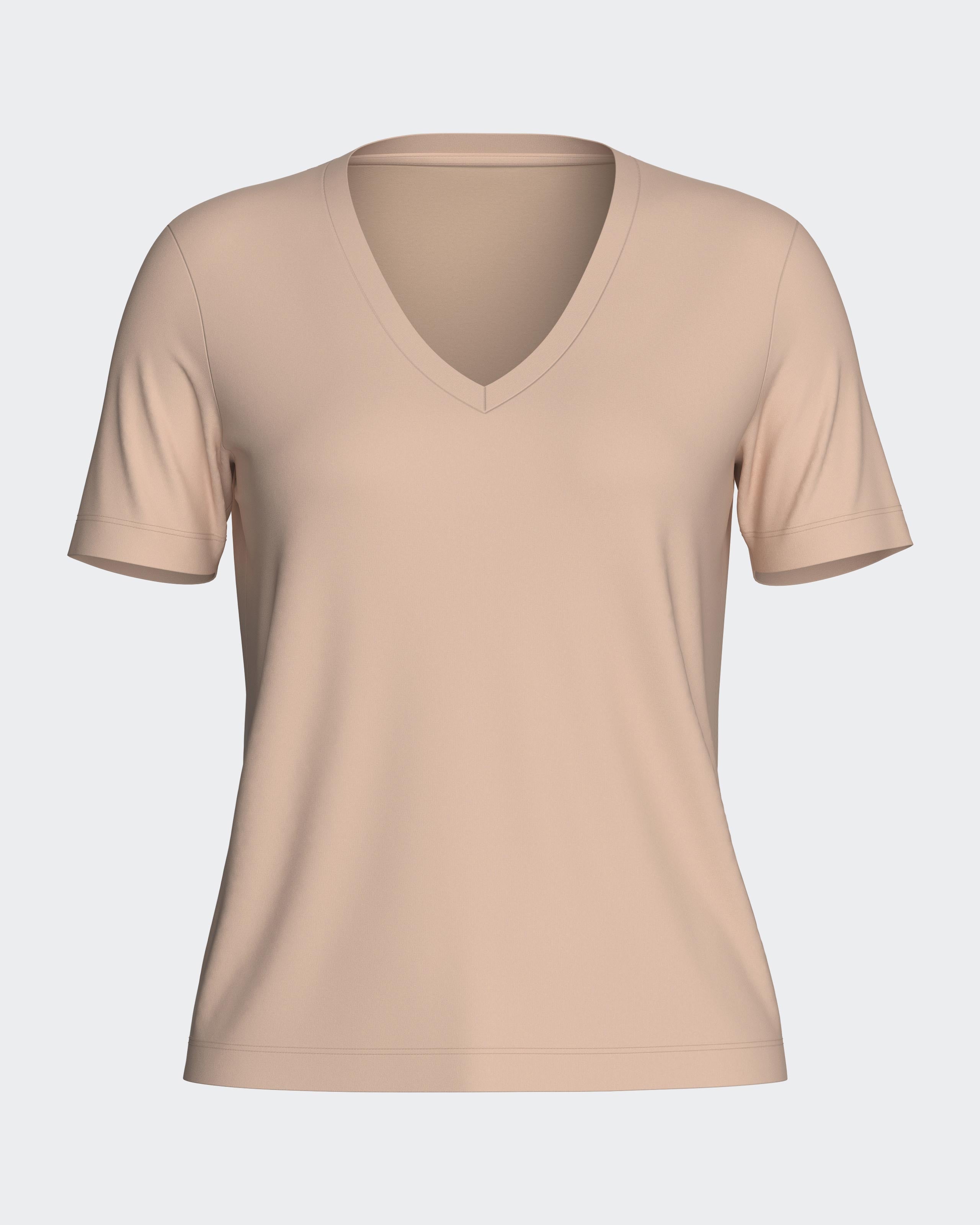 T-shirt in Lyocell