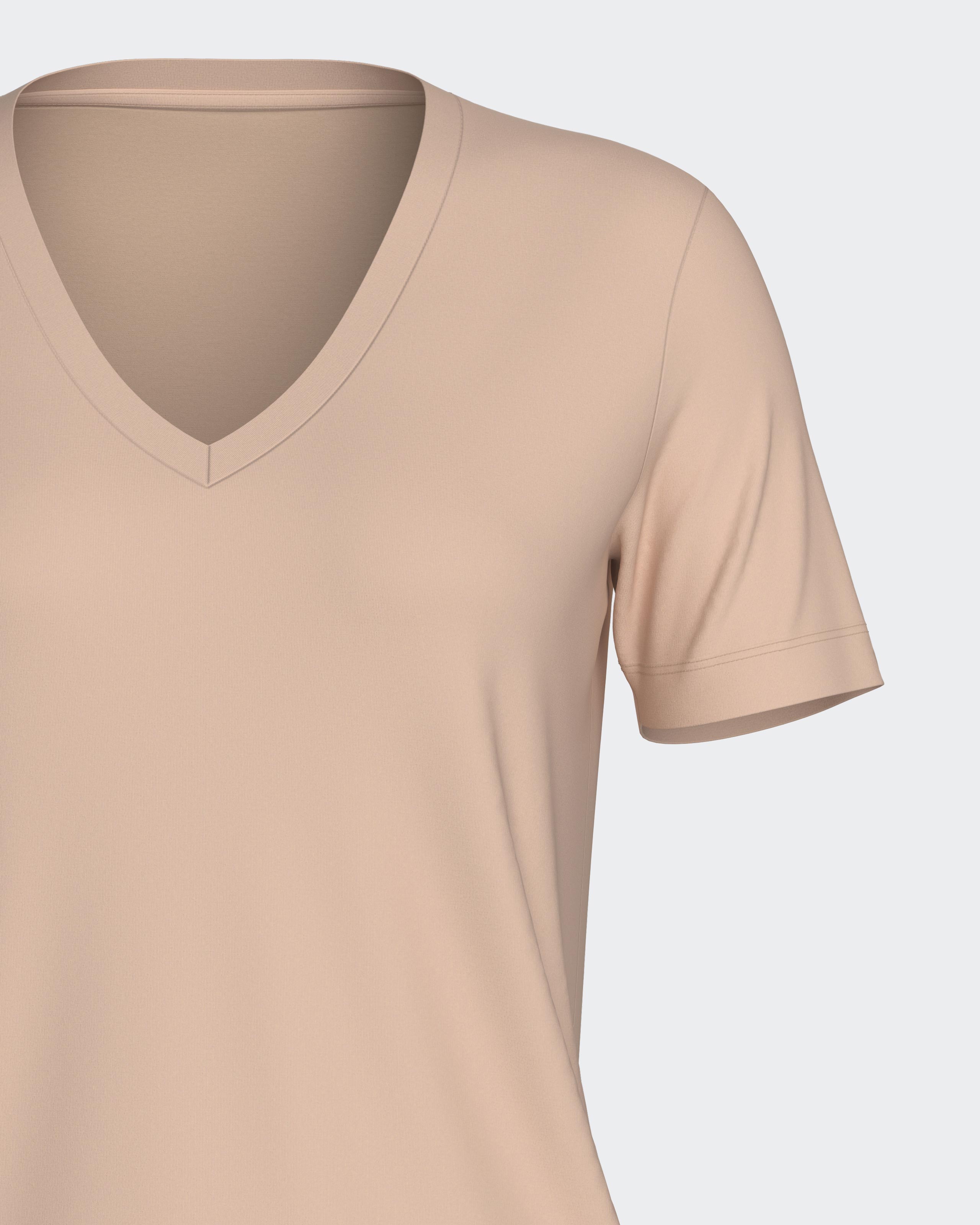 T-shirt in Lyocell