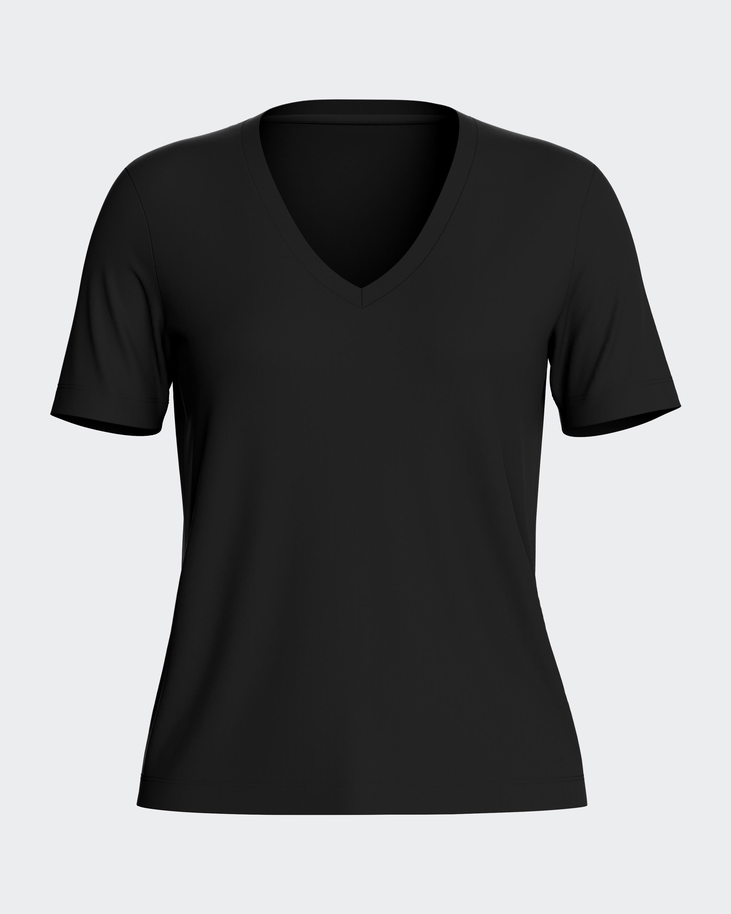 T-shirt in Lyocell