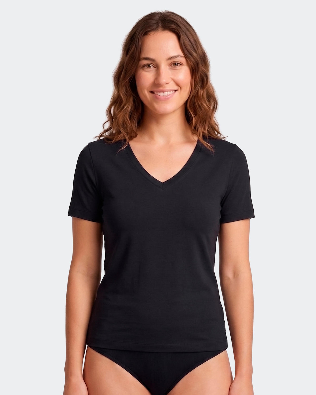 T-shirt in Lyocell