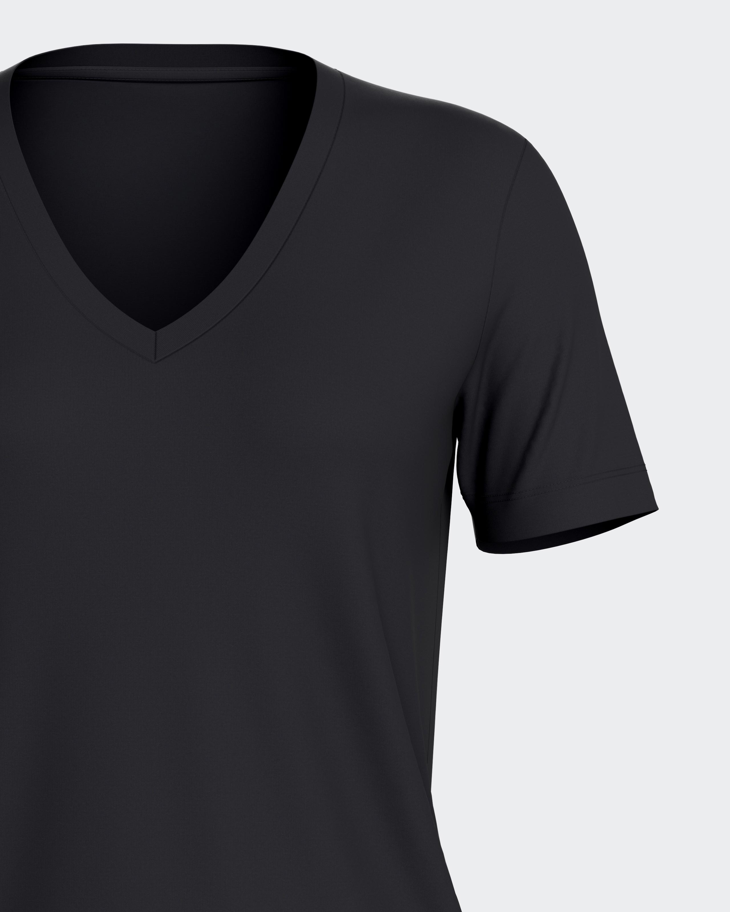 T-shirt in Lyocell