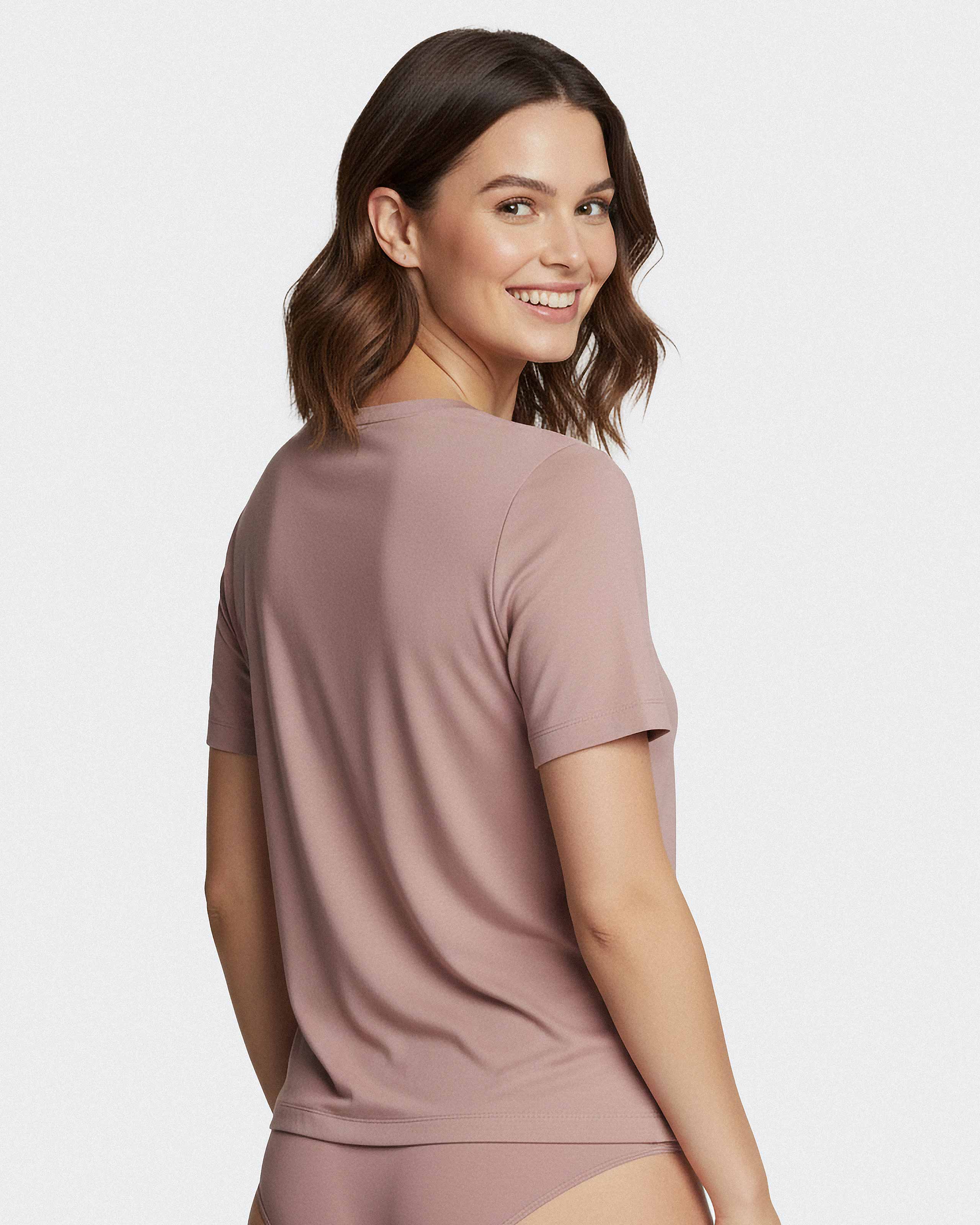 T-shirt in Lyocell
