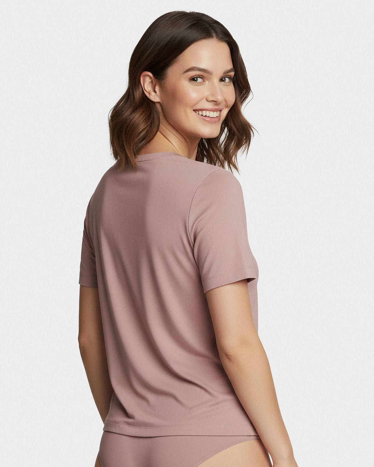 T-shirt in Lyocell