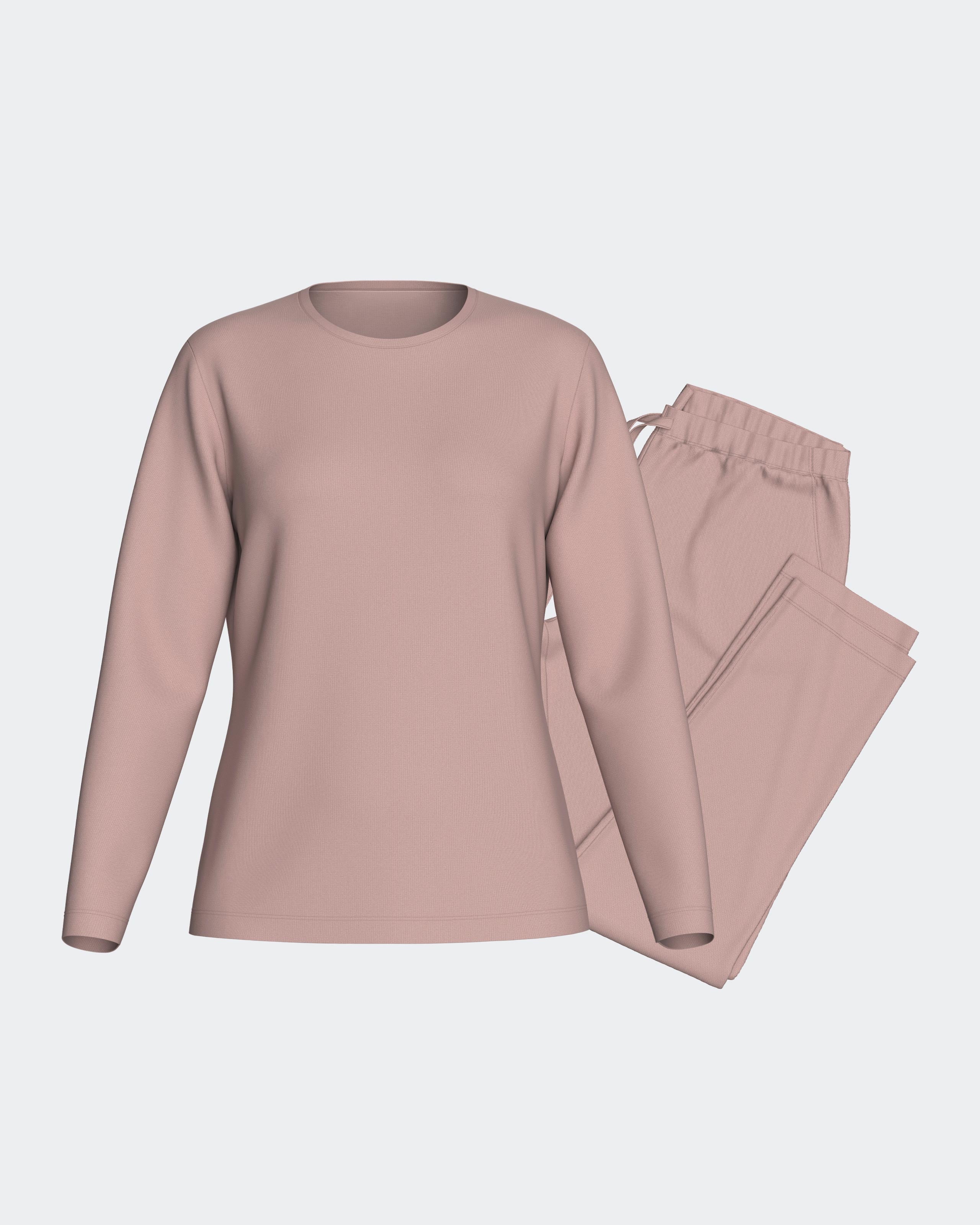 Lyocell long-sleeved pyjamas