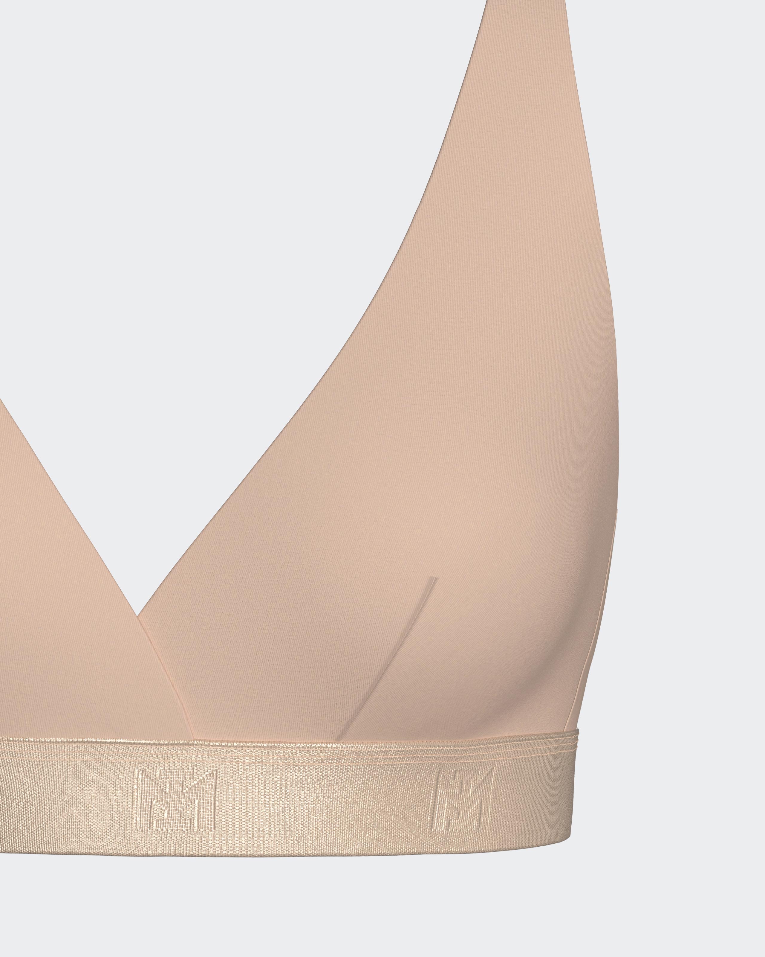 Triangular bra in Lyocell