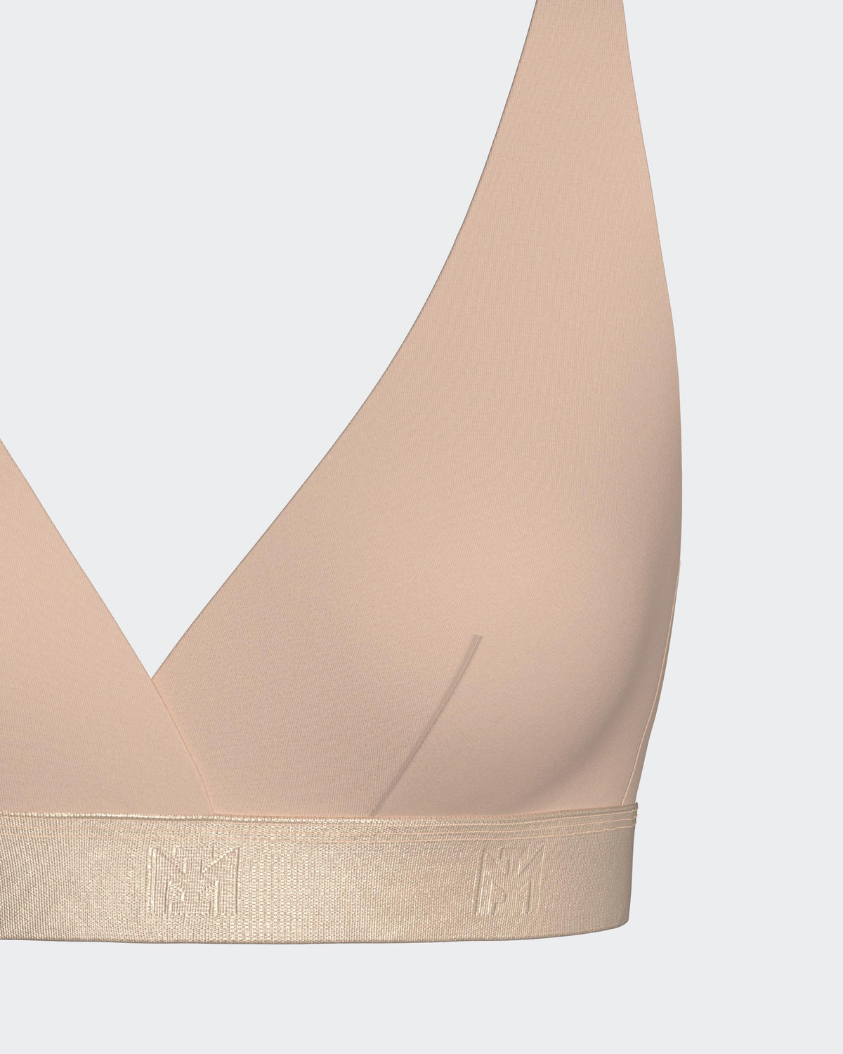 Triangular bra in Lyocell