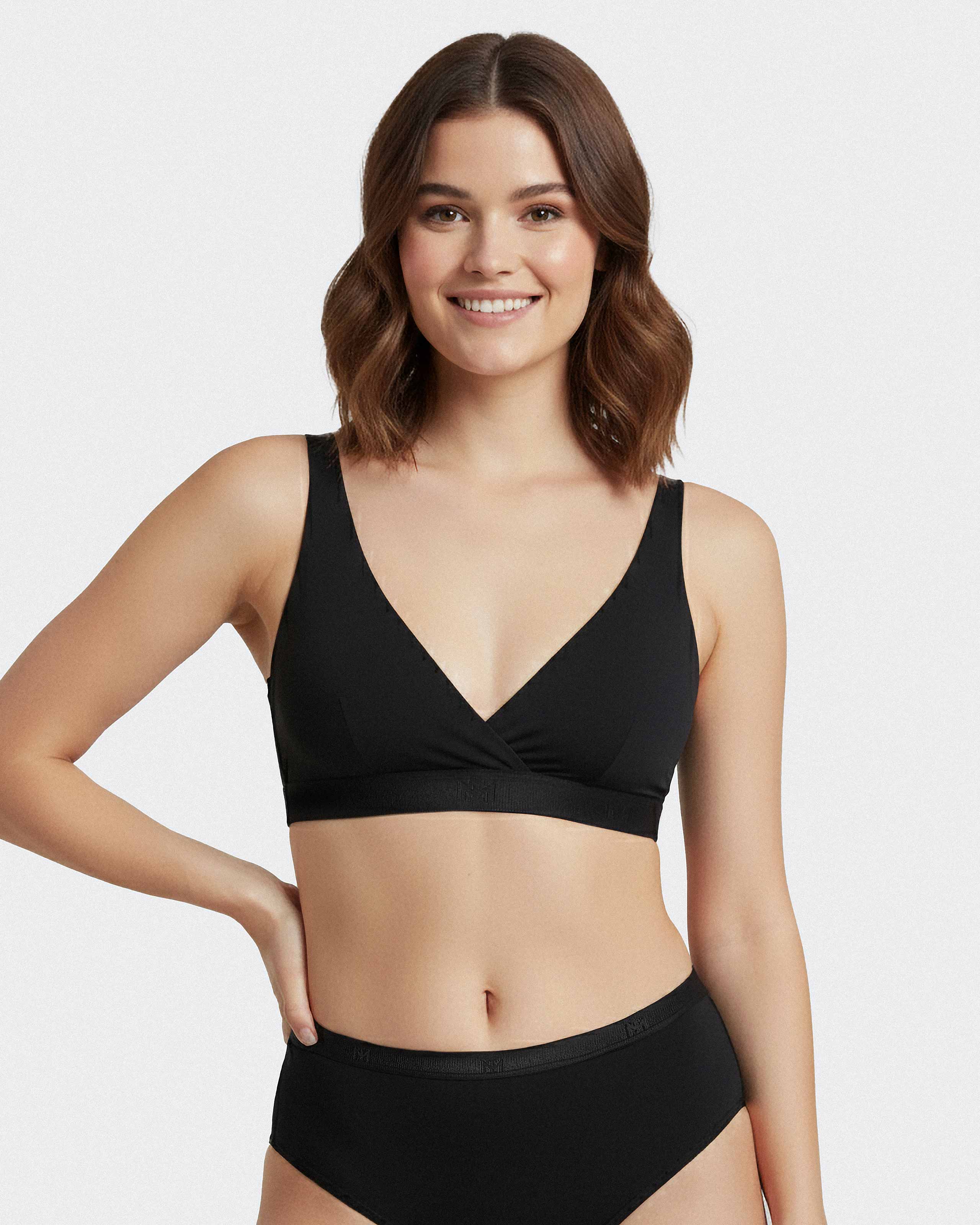 Triangular bra in Lyocell