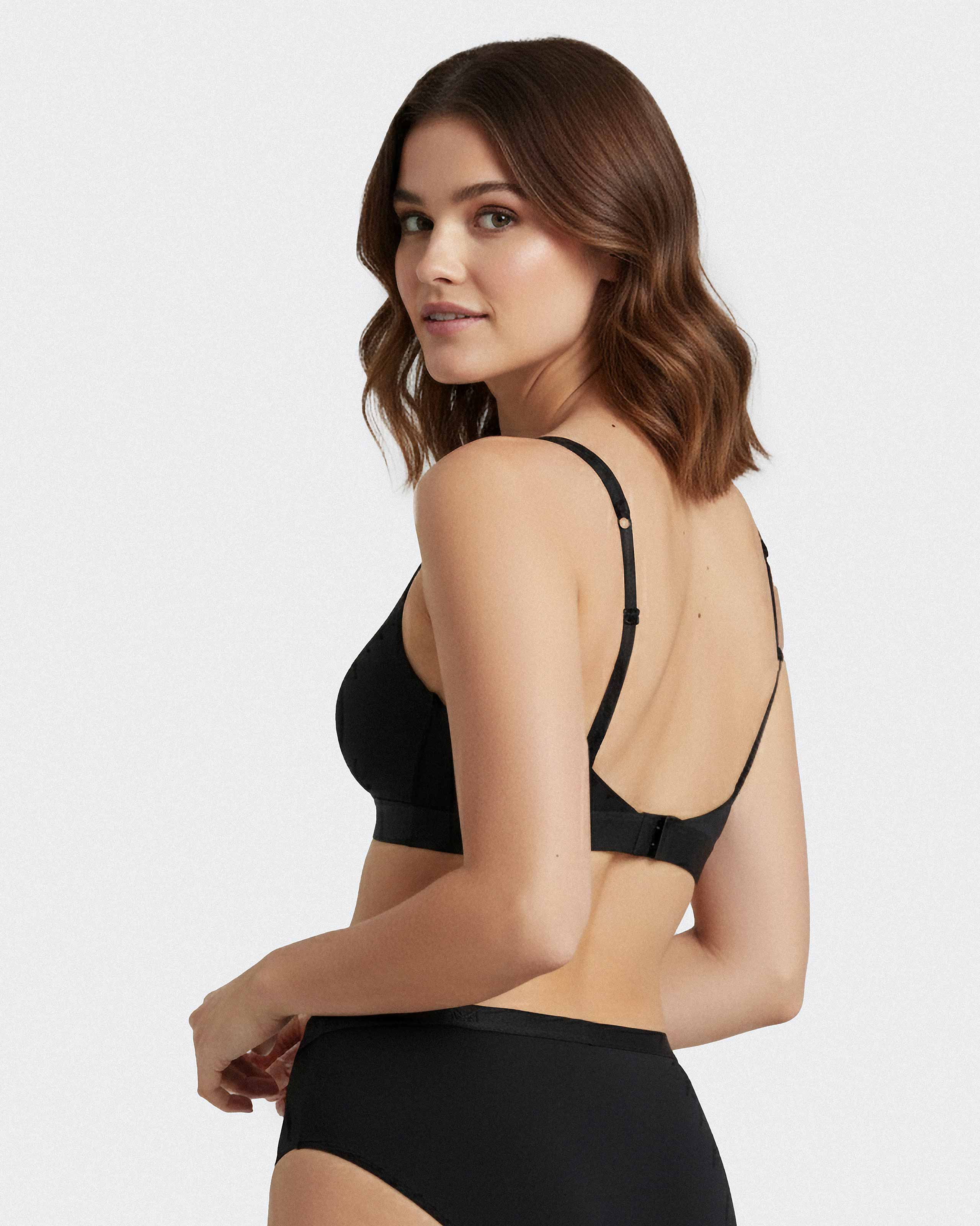 Triangular bra in Lyocell