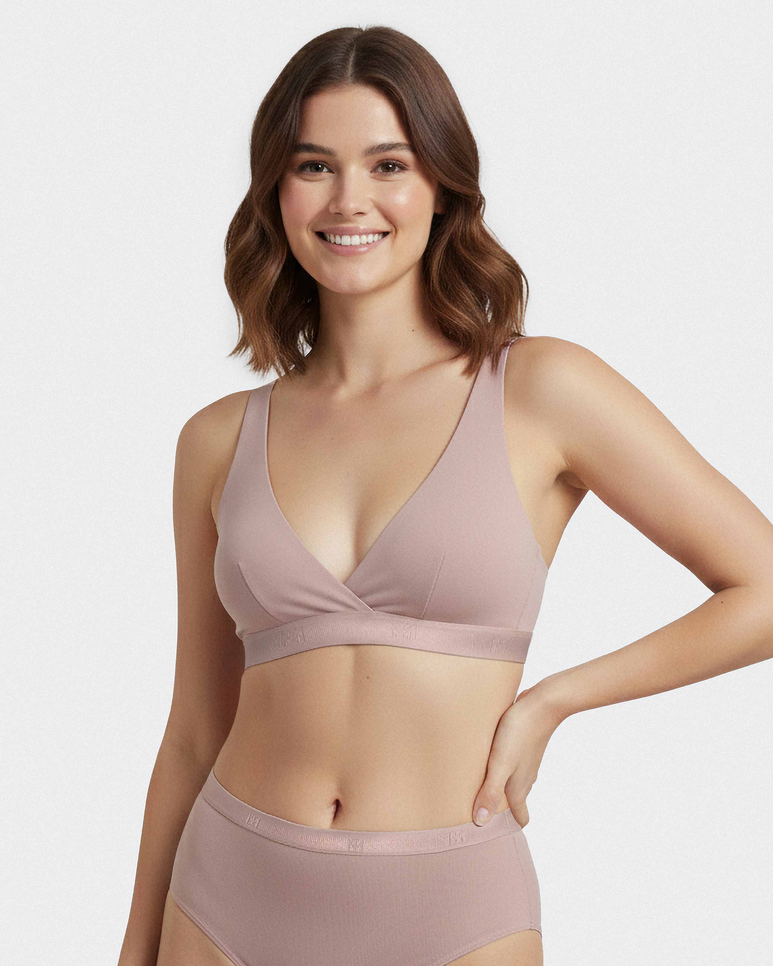 Triangular bra in Lyocell